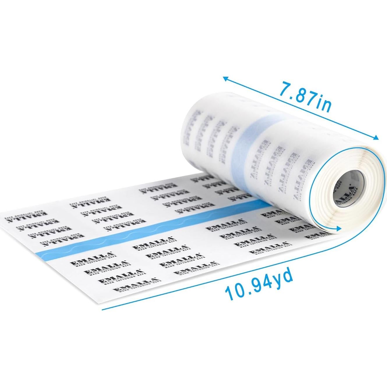 Emalla Vendaje para Tatuajes 20.32cm x 10.67m Impermeable