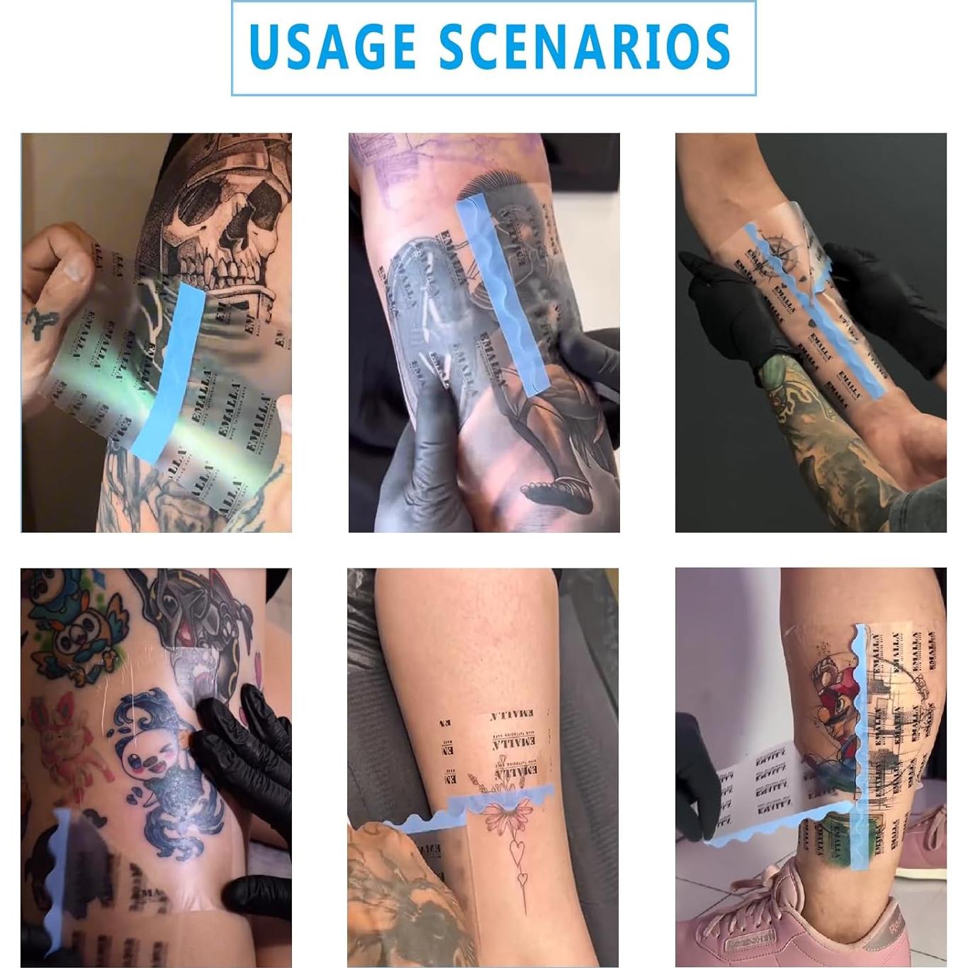 Vendaje para Cuidado de Tatuajes SOTICA 15.24cm x 9.14m Impermeable