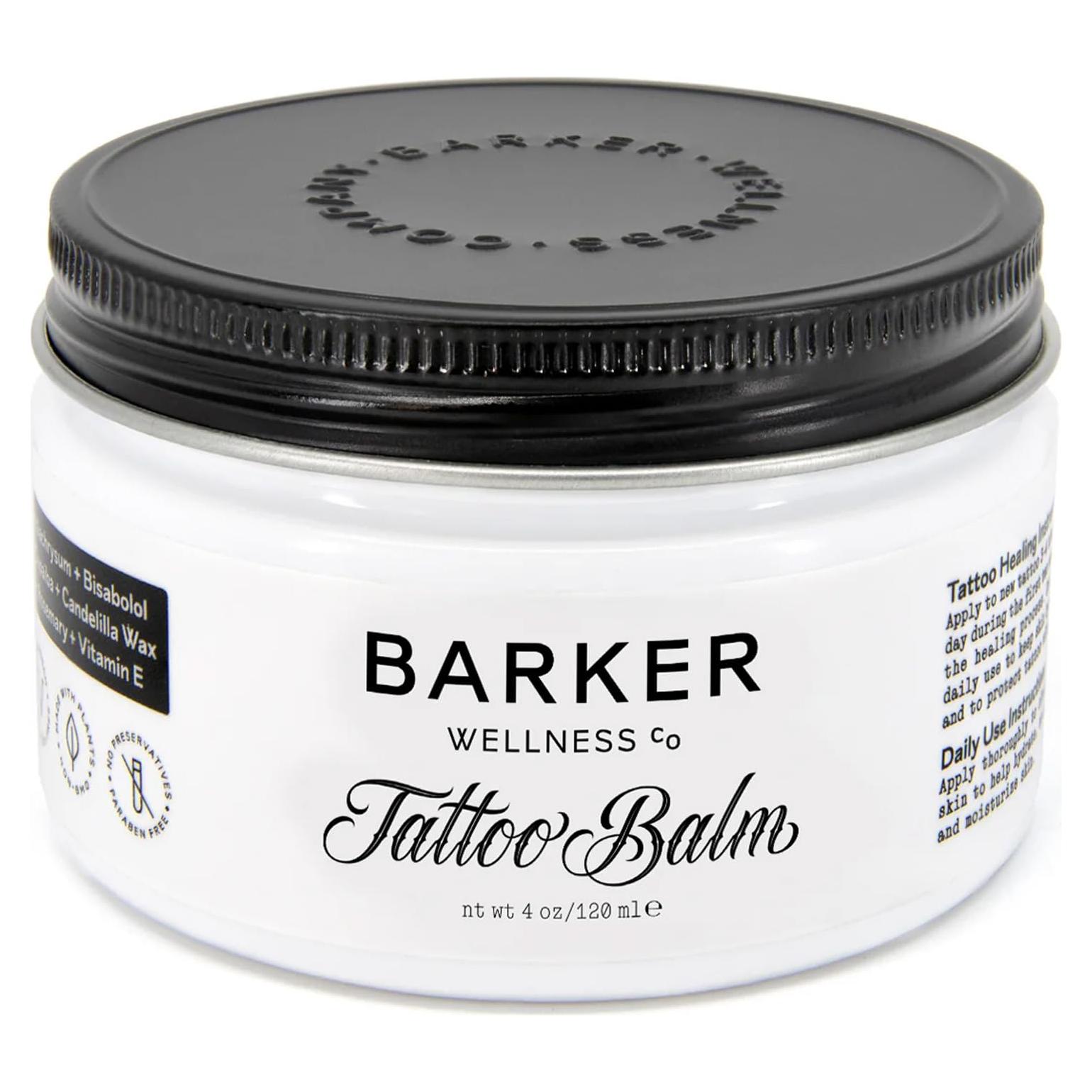 Bálsamo para Tatuajes Barker Wellness - Cuidado Vegano 113g