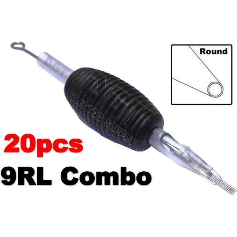 Combo de Agujas de Tatuaje Desechables DGT 20 pcs 9RL