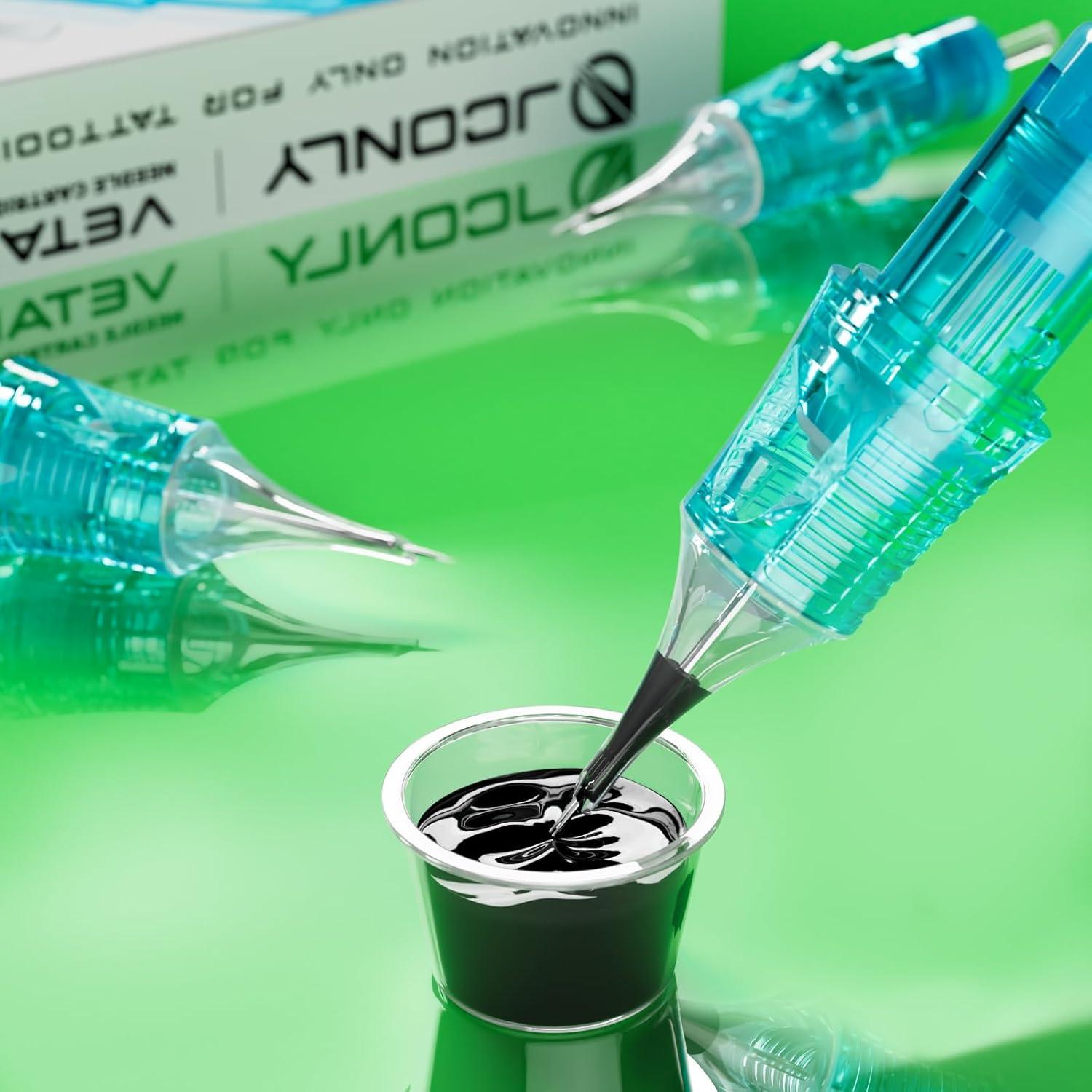 Agujas de Cartucho de Tatuaje Rayyl 1005RLL Liner Redondo 20Pcs