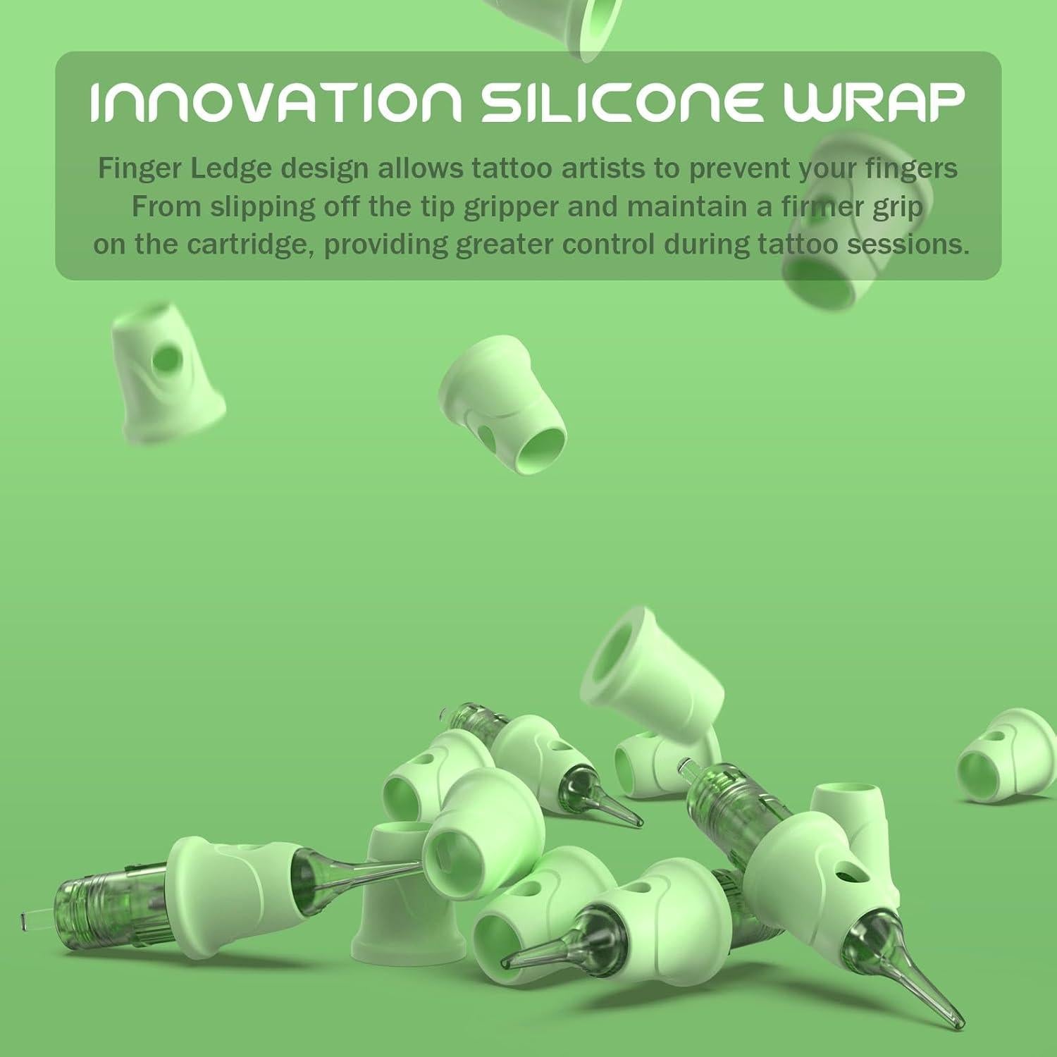 Agujas de Cartucho para Tatuaje POPUPMU 1RL 0.25mm 16Pcs