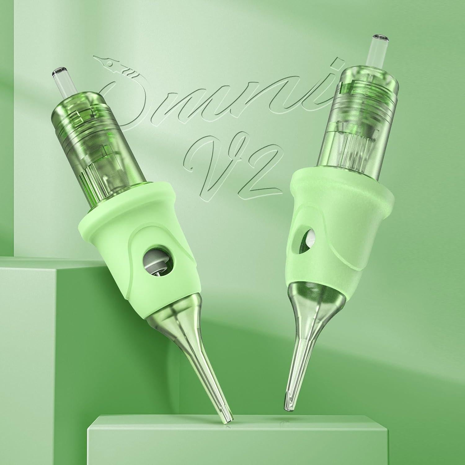 Agujas de Cartucho para Tatuaje POPUPMU 1RL 0.25mm 16Pcs