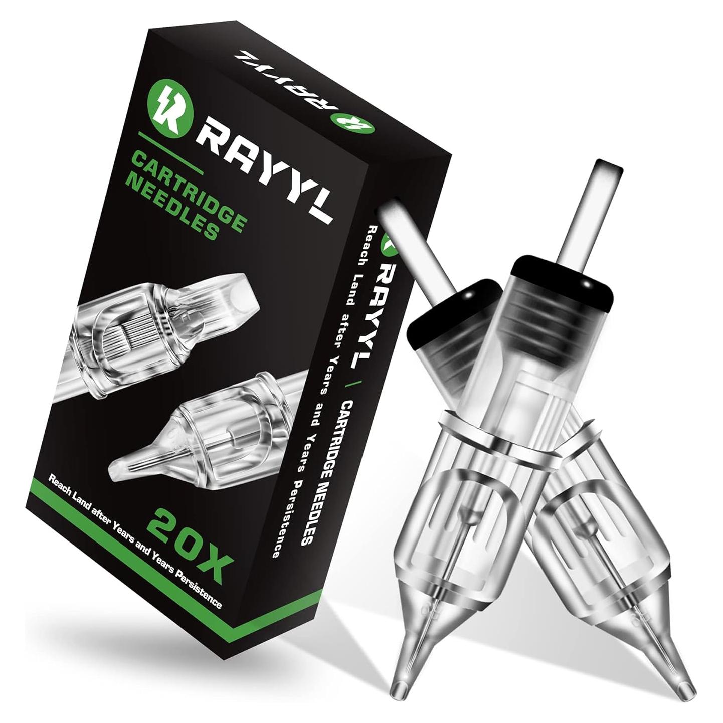 Agujas de Cartucho para Tatuaje Rayyl 1003RL - 20 Piezas