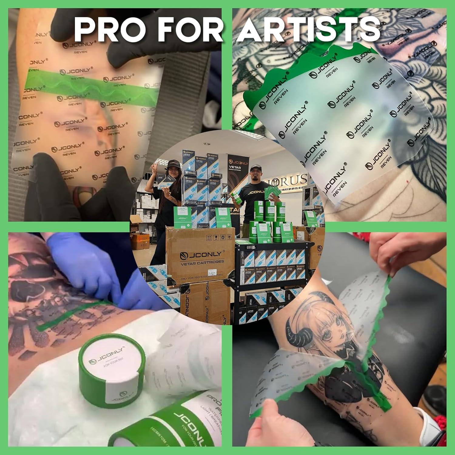 Rollo de Vendaje para Tatuajes Jconly 10.67 m Impermeable