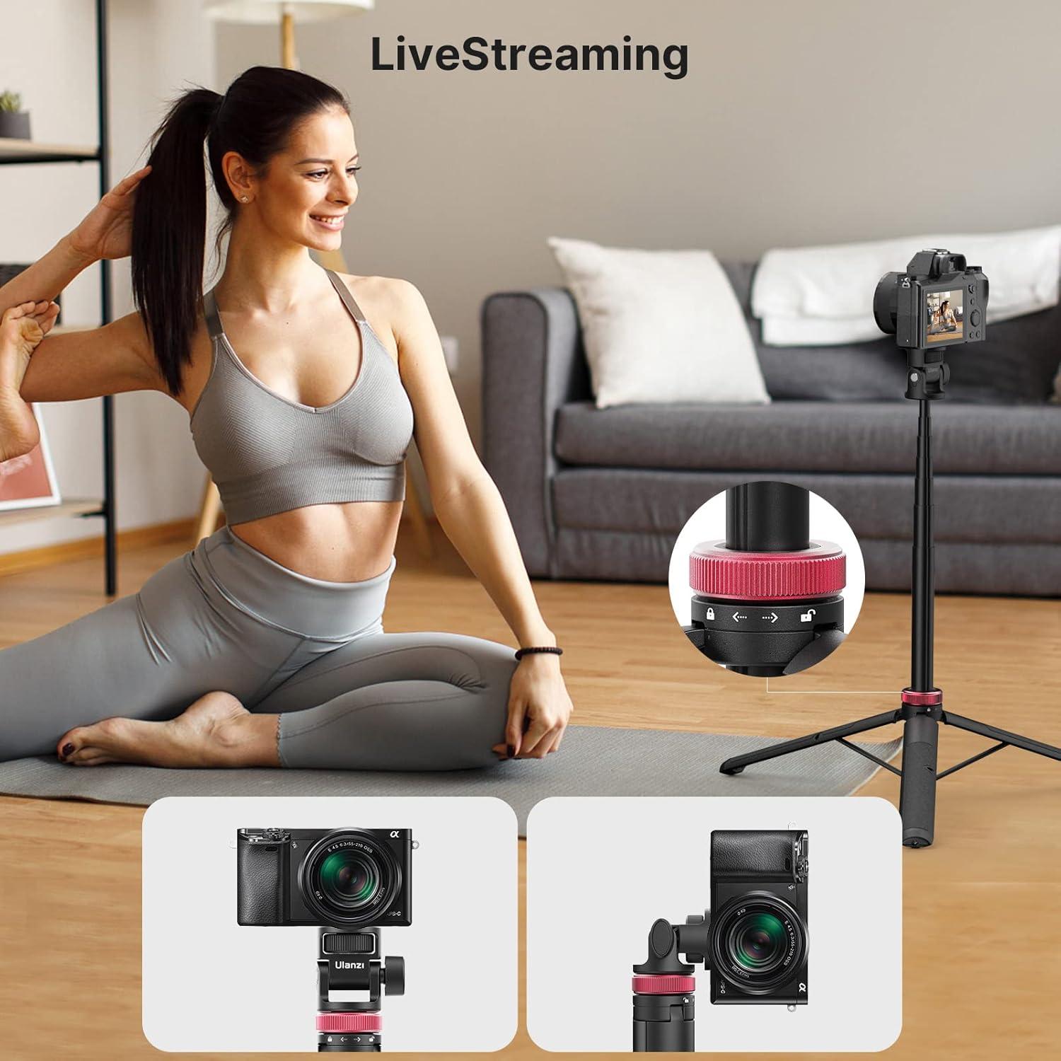 Palo de Selfie Extensible ULANZI MT-71 para GoPro y Smartphones