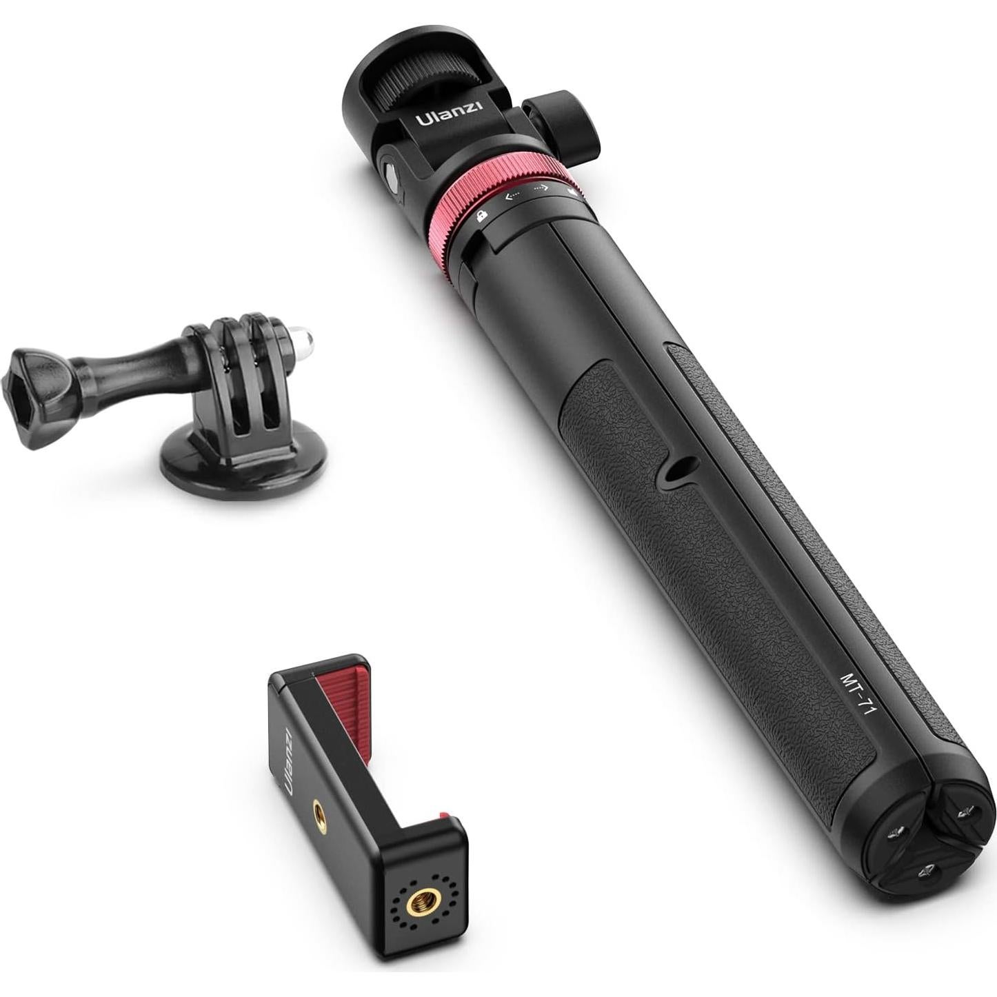 Palo de Selfie Extensible ULANZI MT-71 para GoPro y Smartphones