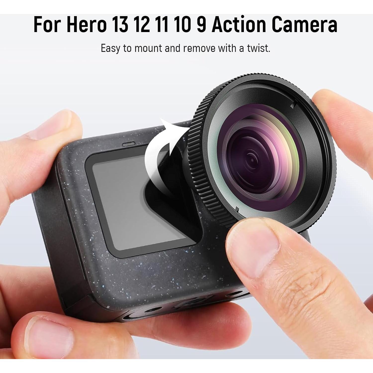 Lente de Magnificación 2X NEEWER para GoPro Hero 13-9