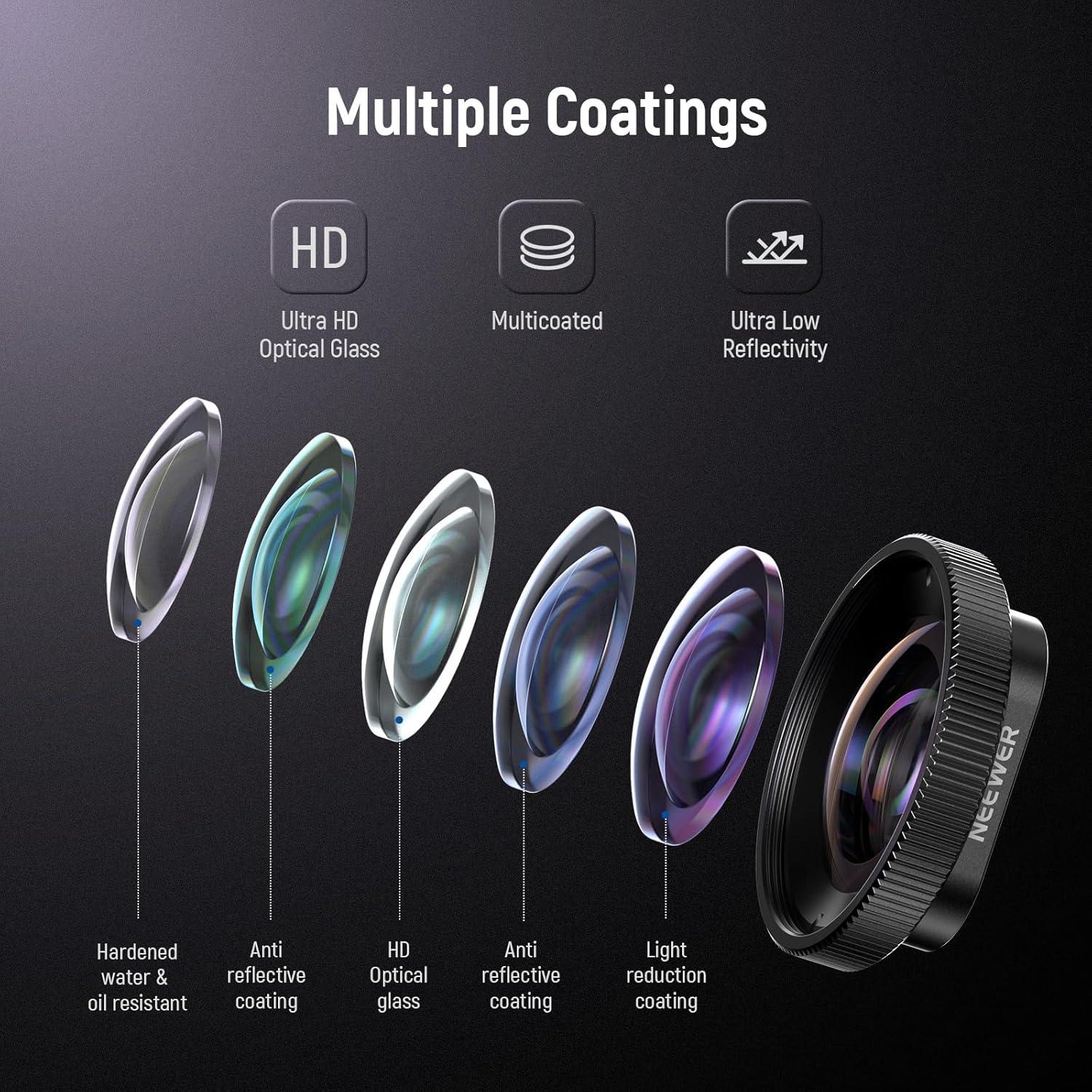 Lente de Magnificación 2X NEEWER para GoPro Hero 13-9