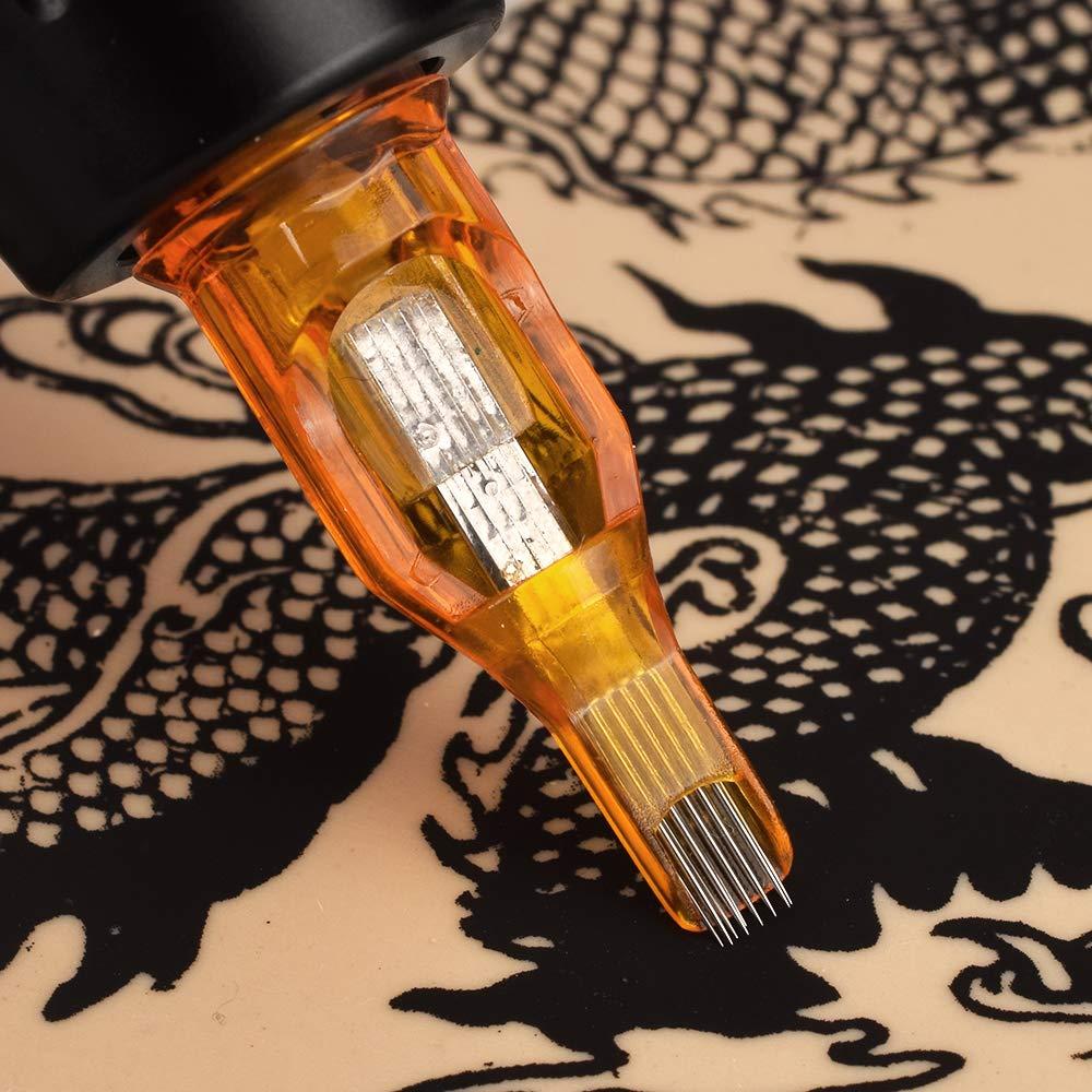 Agujas de Cartucho para Tatuaje ATOMUS 10pcs 11M1 Desechables