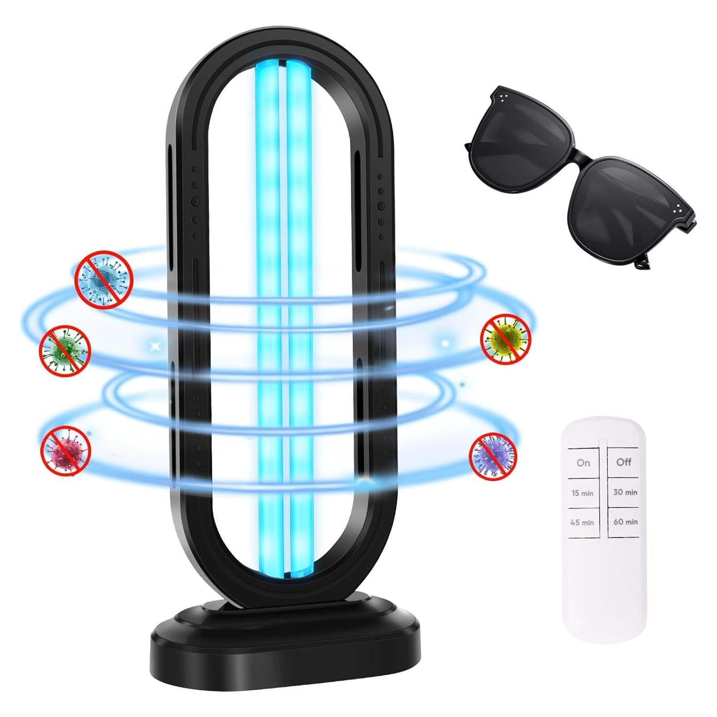 Desinfectante de Luz UV Feefir YG-02 con Control Remoto y Temporizador