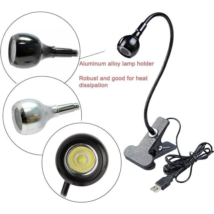 Lámpara LED UV de Curado 3W Bovmics para Uñas y Reparación Móvil