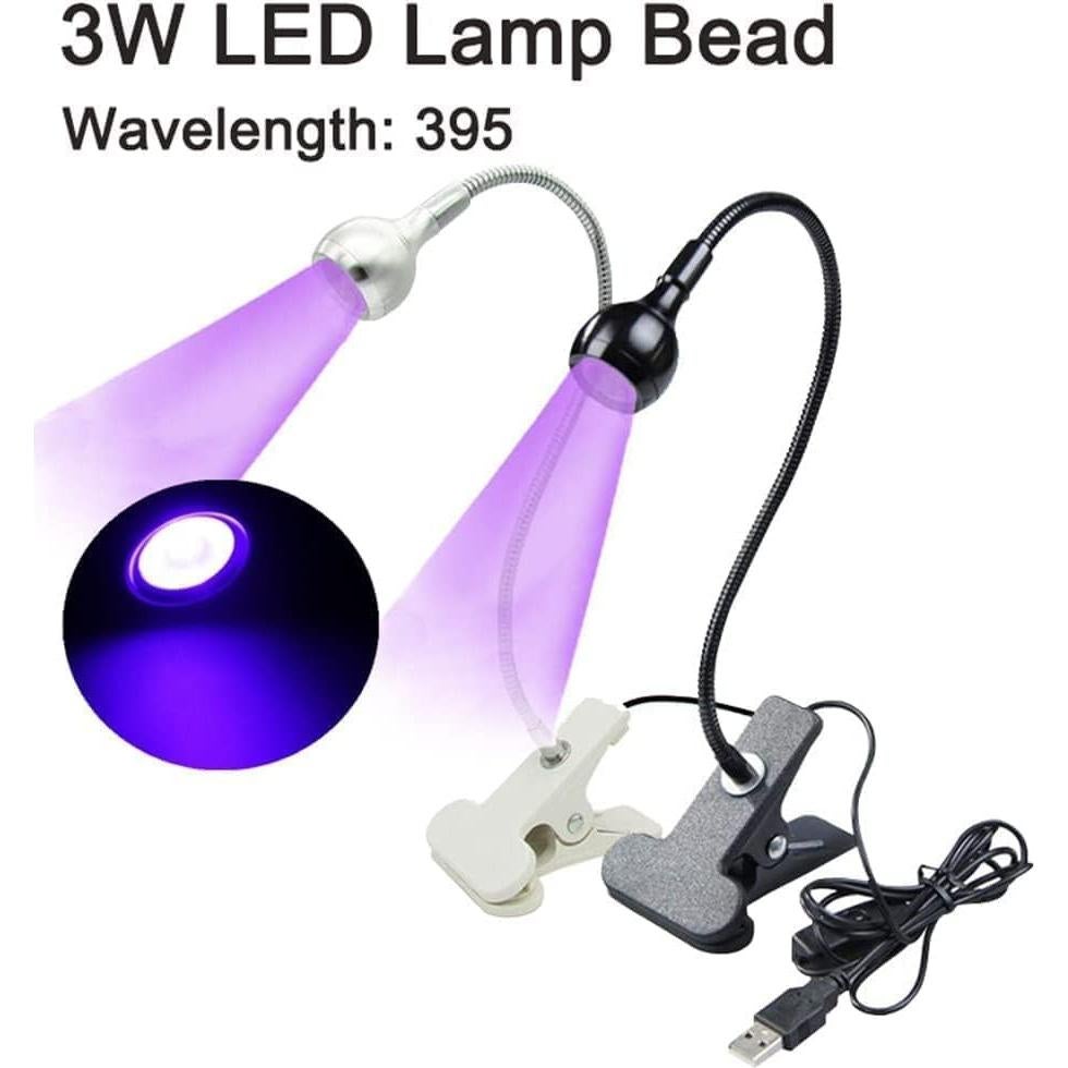Lámpara LED UV de Curado 3W Bovmics para Uñas y Reparación Móvil