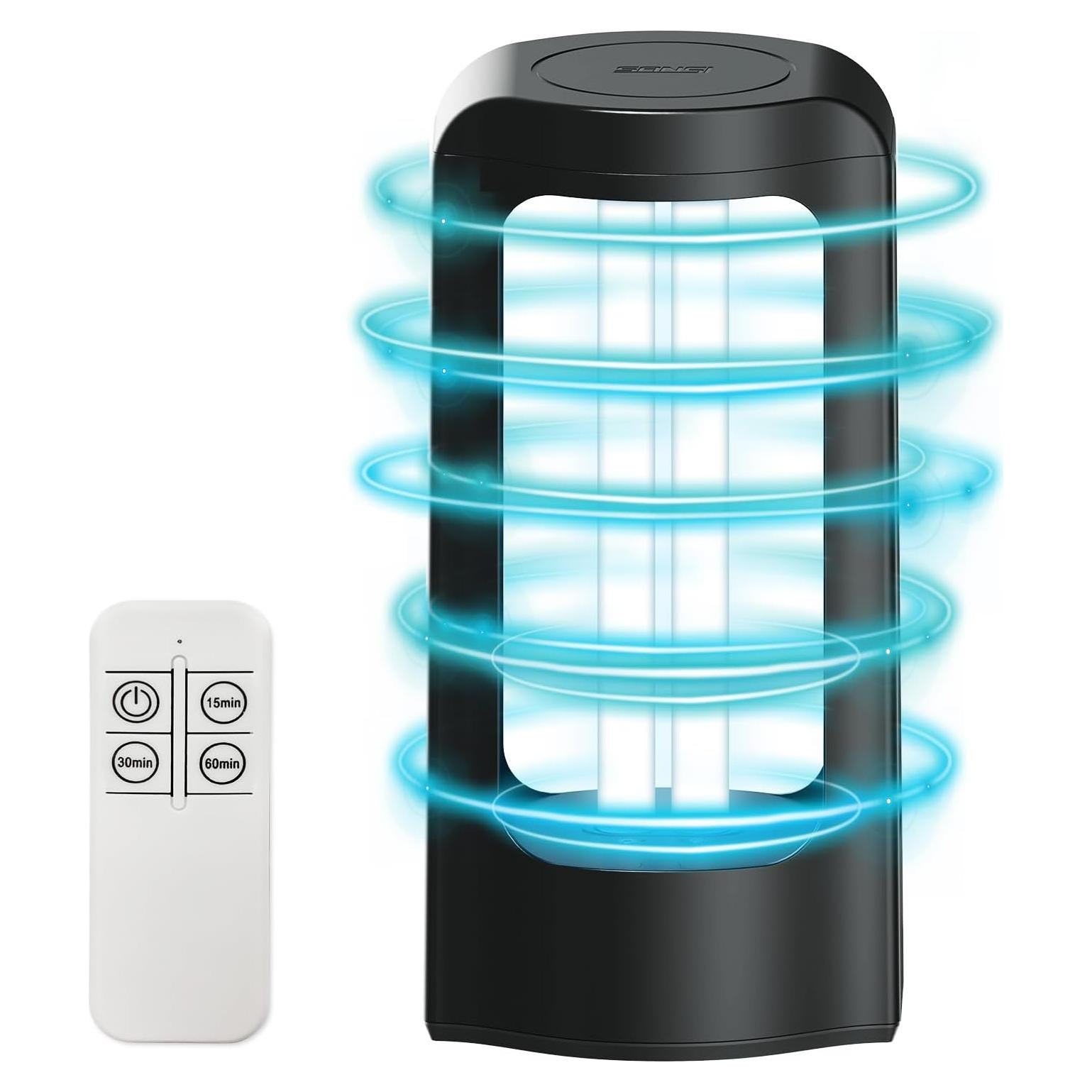 Lámpara Desinfectante UV SANSI 27W Control Remoto 99.9% Eficiencia