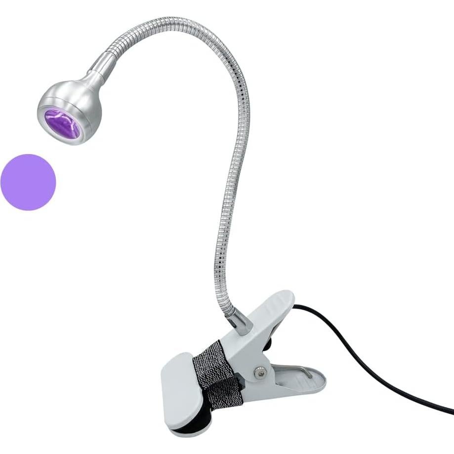 Lámpara UV Gooseneck 10" para Gel x Uñas - 5V USB