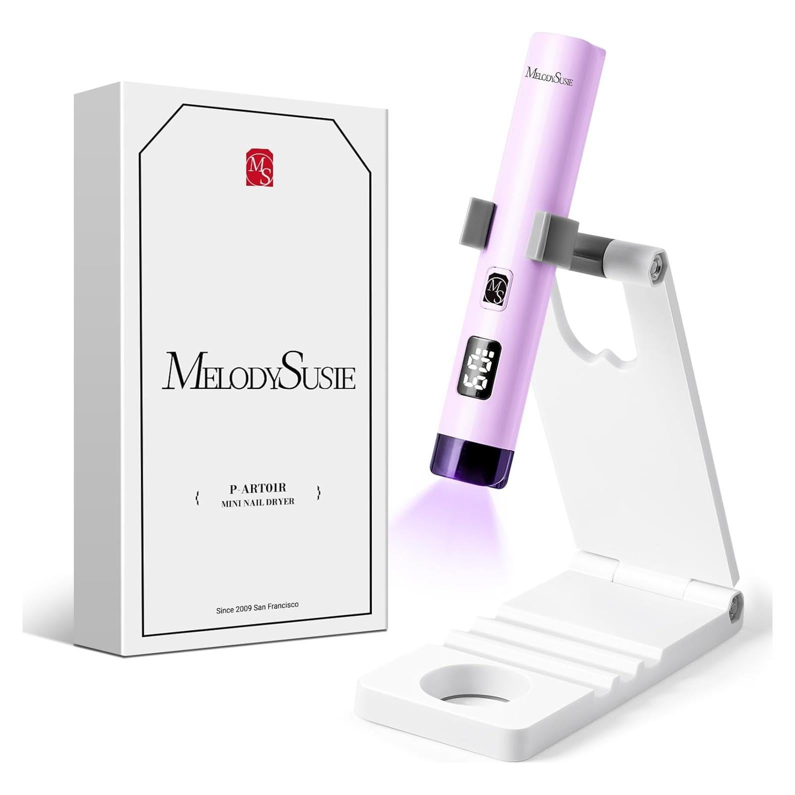 Lámpara UV de Mano MelodySusie Art01R Inalámbrica Morado