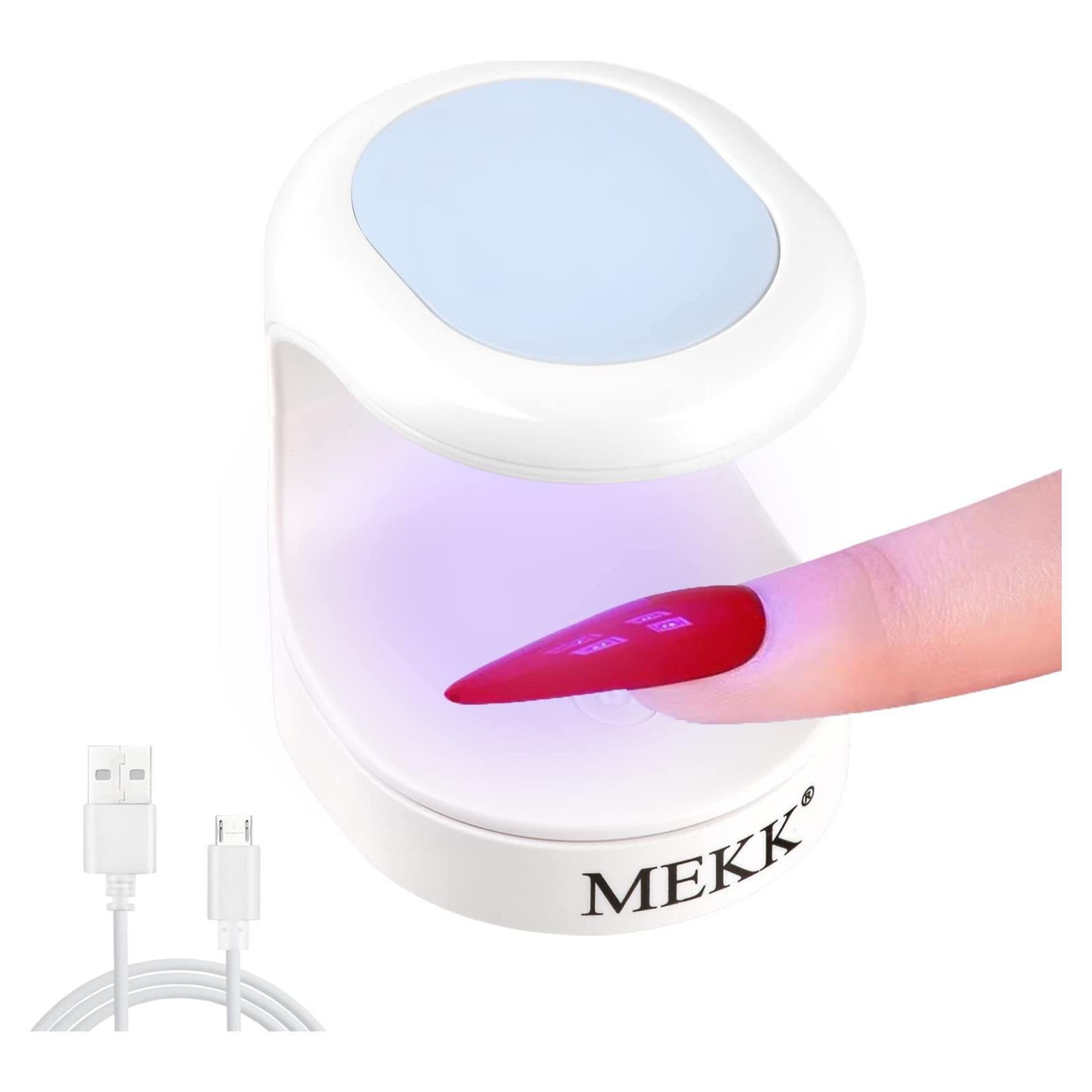 Lámpara UV LED MEKK 16W para Uñas de Gel - Azul