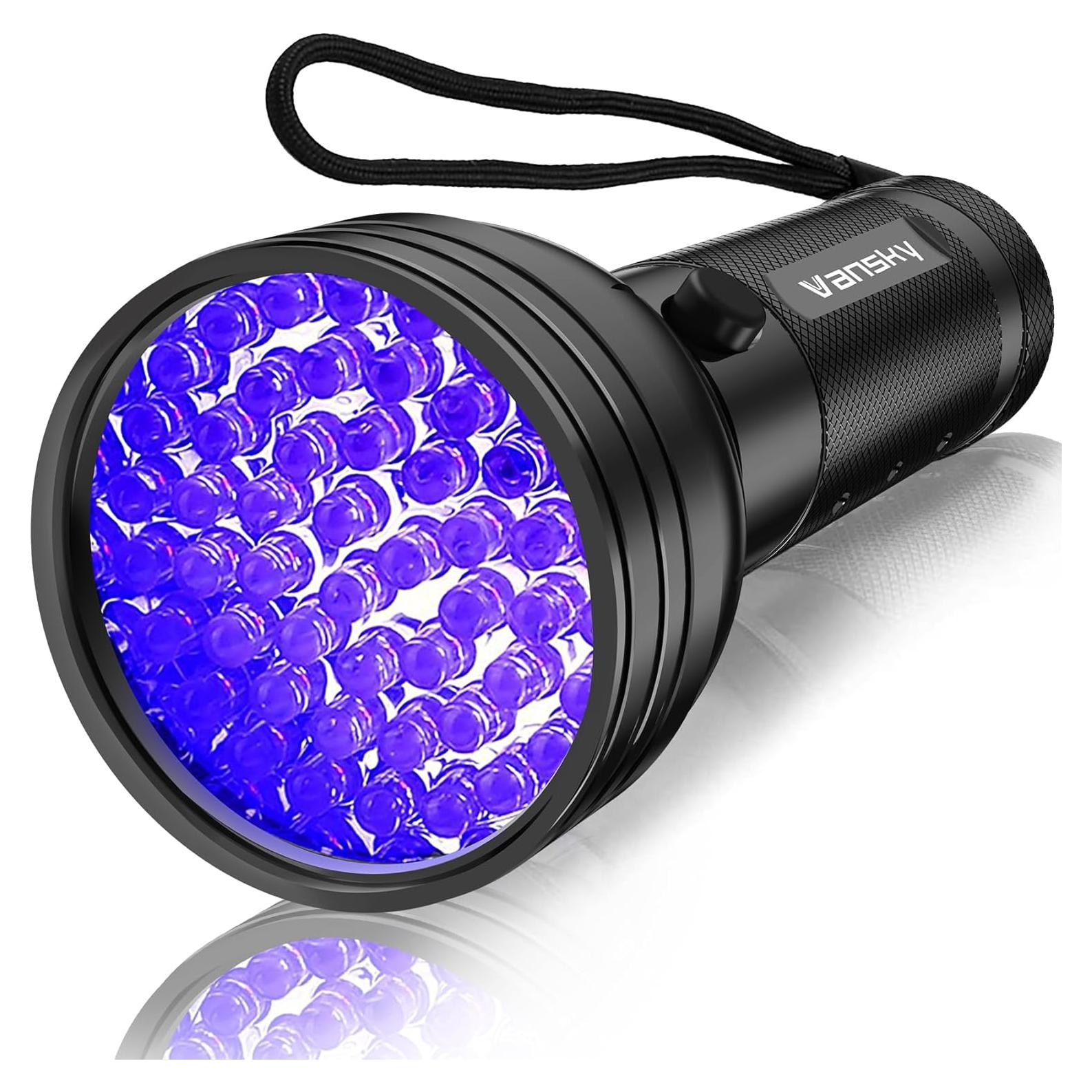 Linterna UV Vansky 51 LED para Detección de Orina y Escorpiones