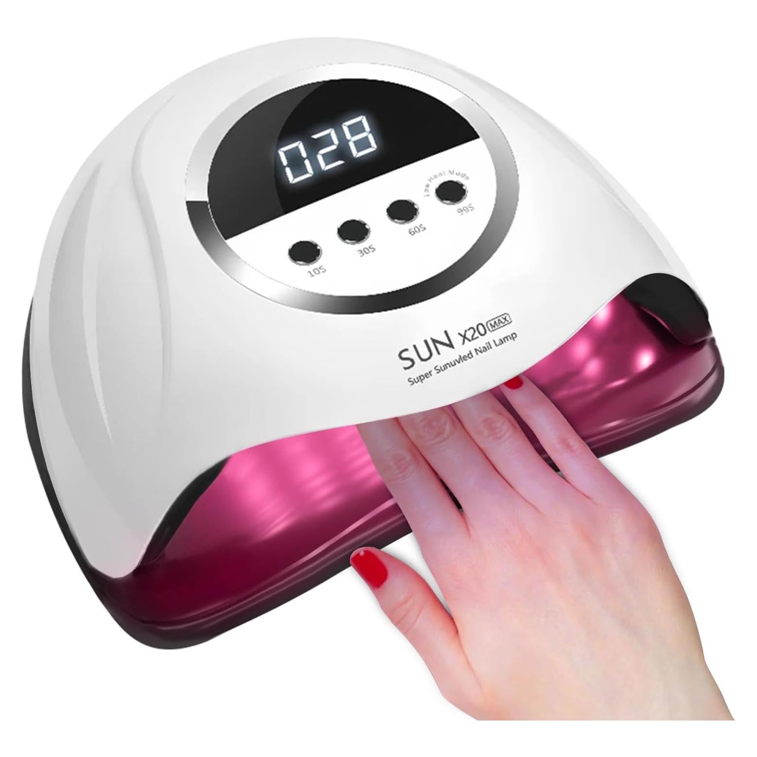 Lámpara UV LED 320W BEENLE Secador de Uñas con Sensor Automático