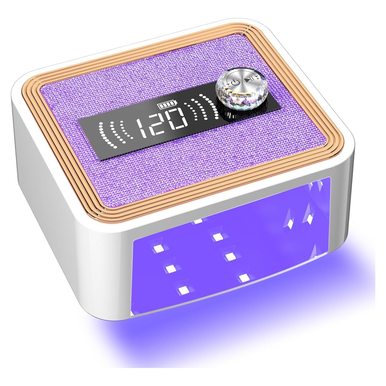 Lámpara UV Recargable TCHMCITY 288W Inalámbrica con LCD