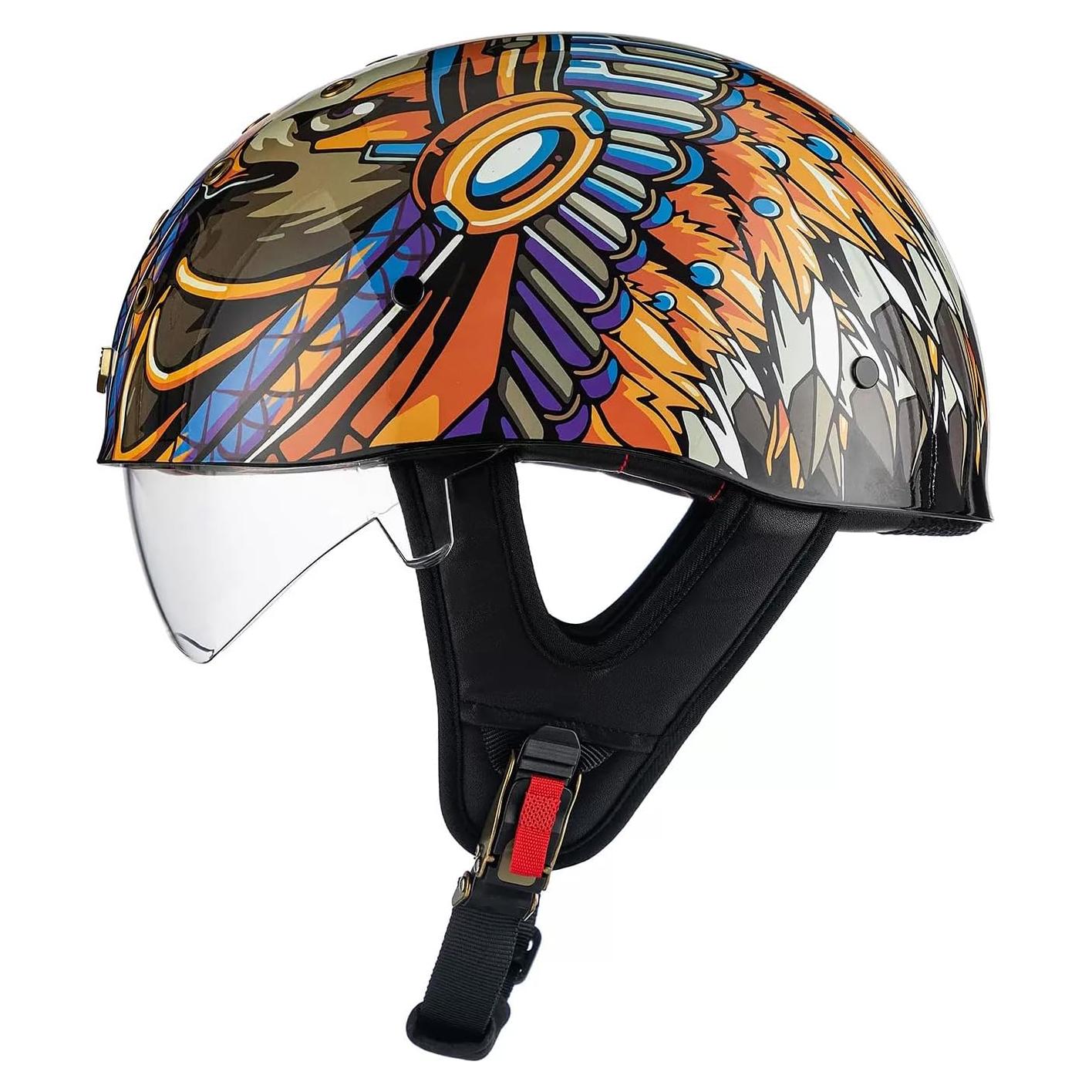 Casco Jet MDXDKJ Unisex ABS ECE DOT 57-64 cm