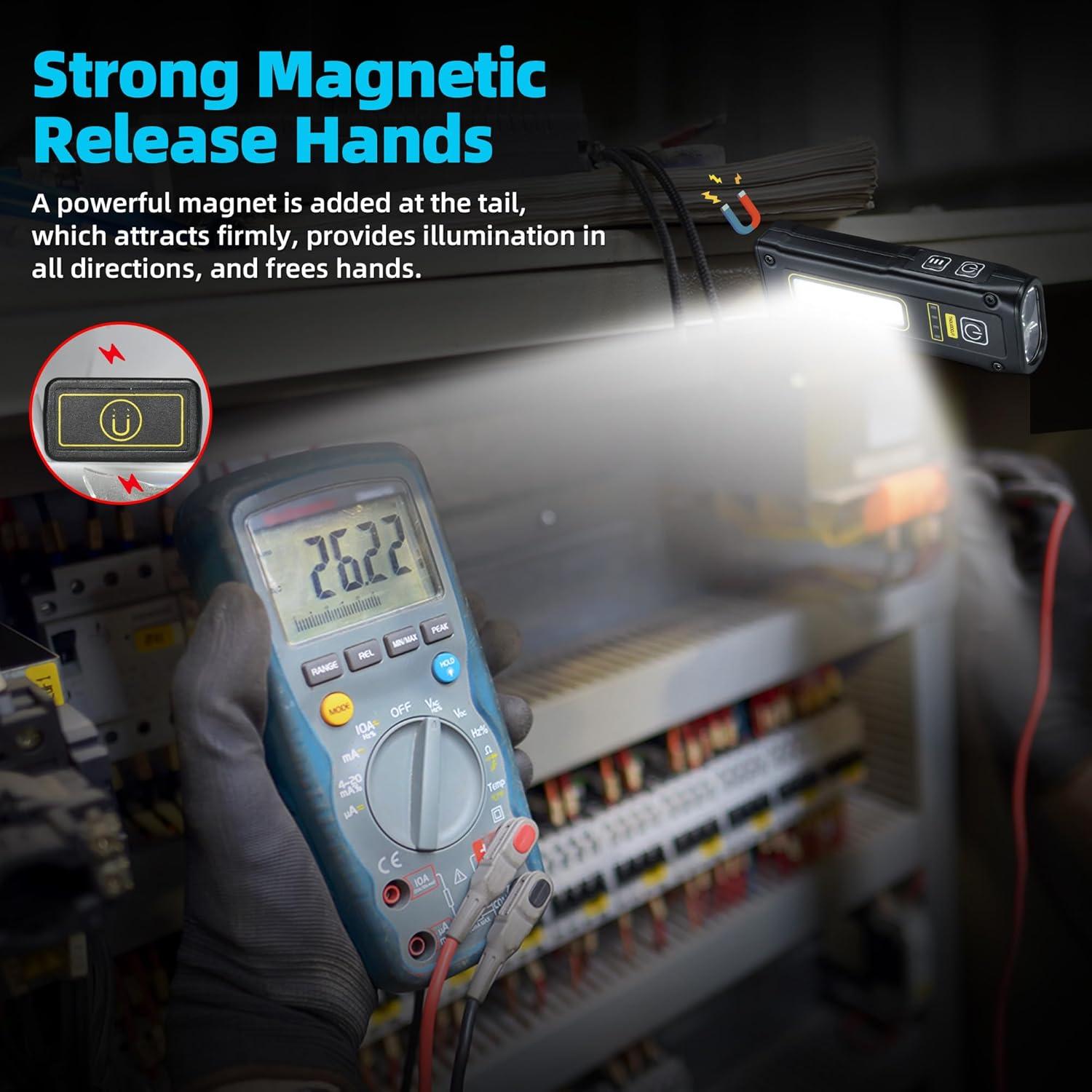 Linterna UV DARKBEAM B203 Recargable USB C Mini 10cm