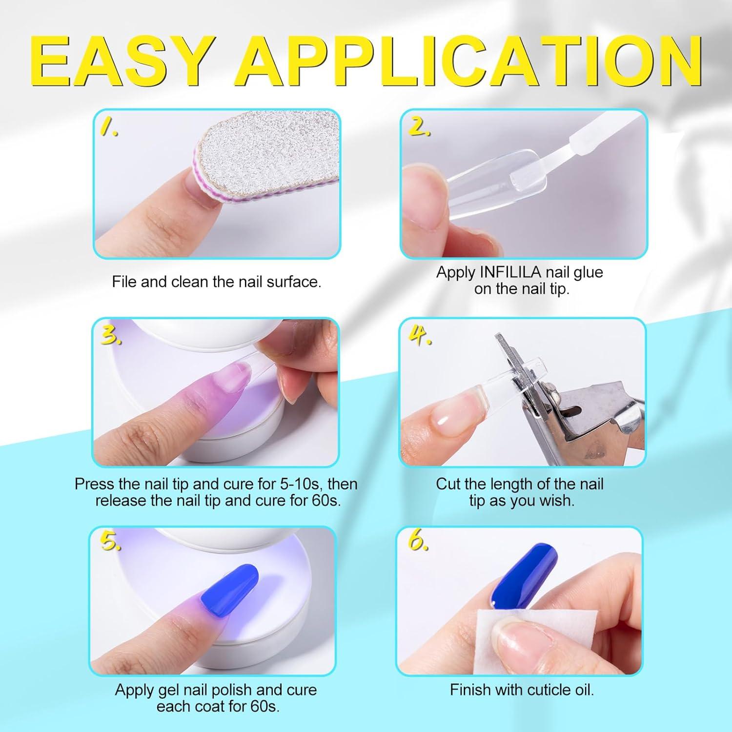 Mini Lámpara de Uñas UV/LED NXJ INFILILA 16W Portátil