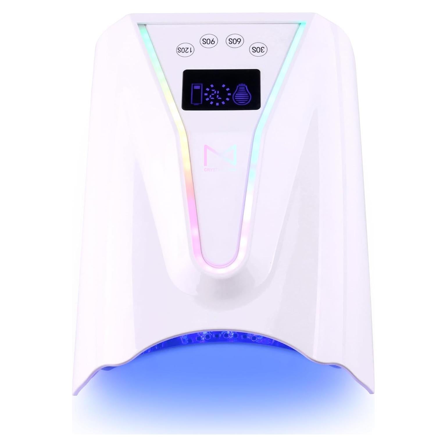 Lámpara de Uñas UV/LED M Crystal Cure 128W Inalámbrica