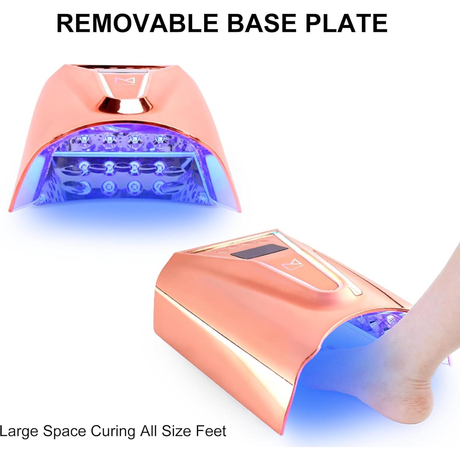 Lámpara de Uñas UV/LED M Crystal Cure 128W Inalámbrica