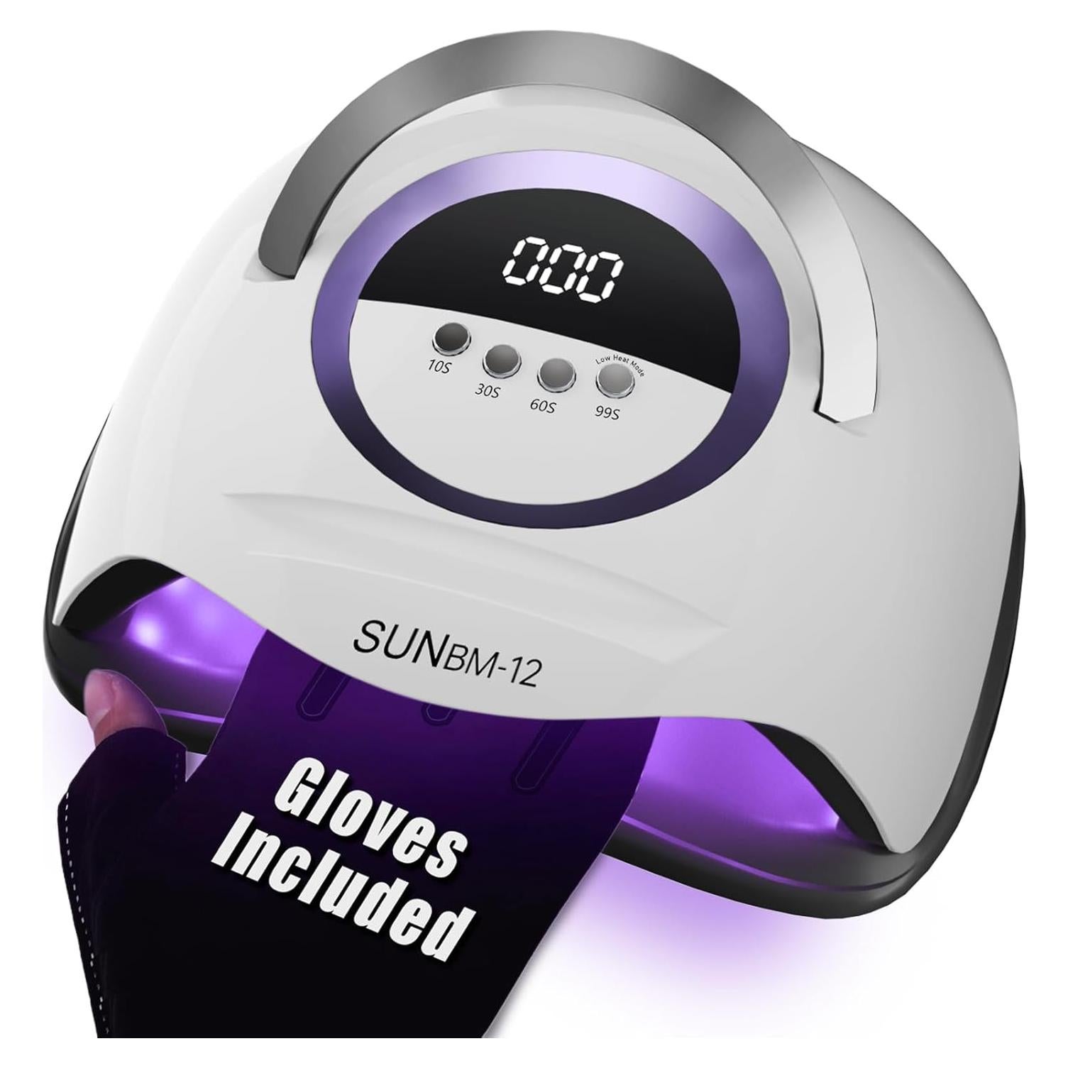 Lámpara de Uñas LED UV ShineCai 300W con Sensor y Temporizadores