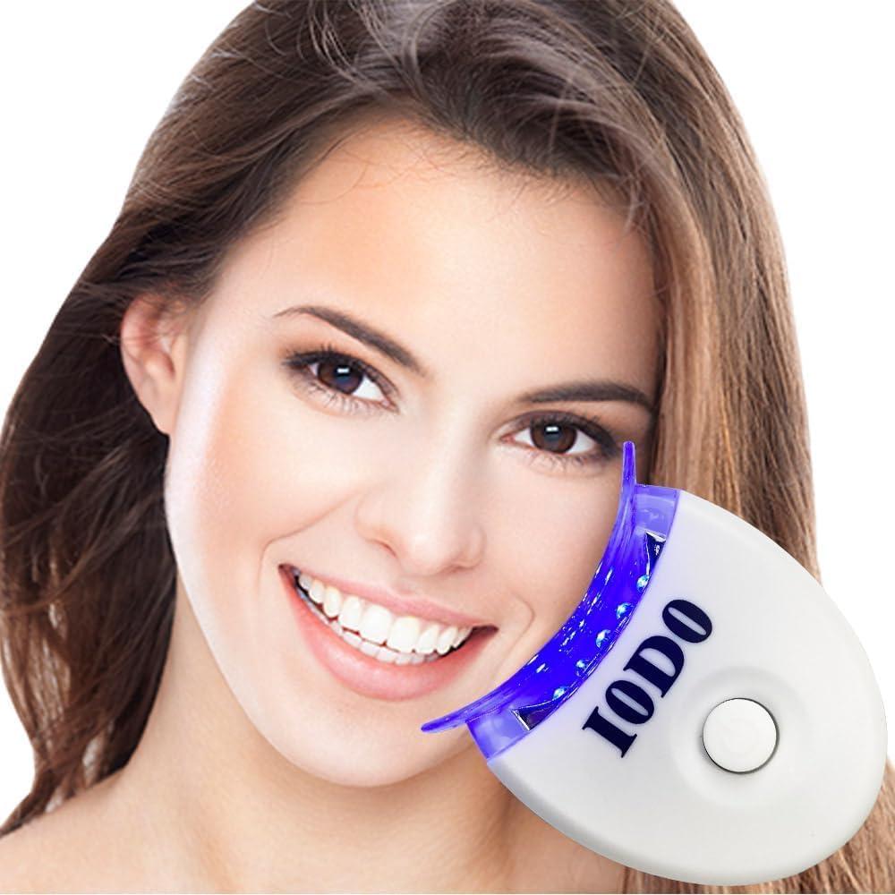 Rechargeable Teeth Whitening Light 5 LED Blue UV Teeth Whitening Lamp Professional LED Accelerator Lights Only(Gel Not Included)