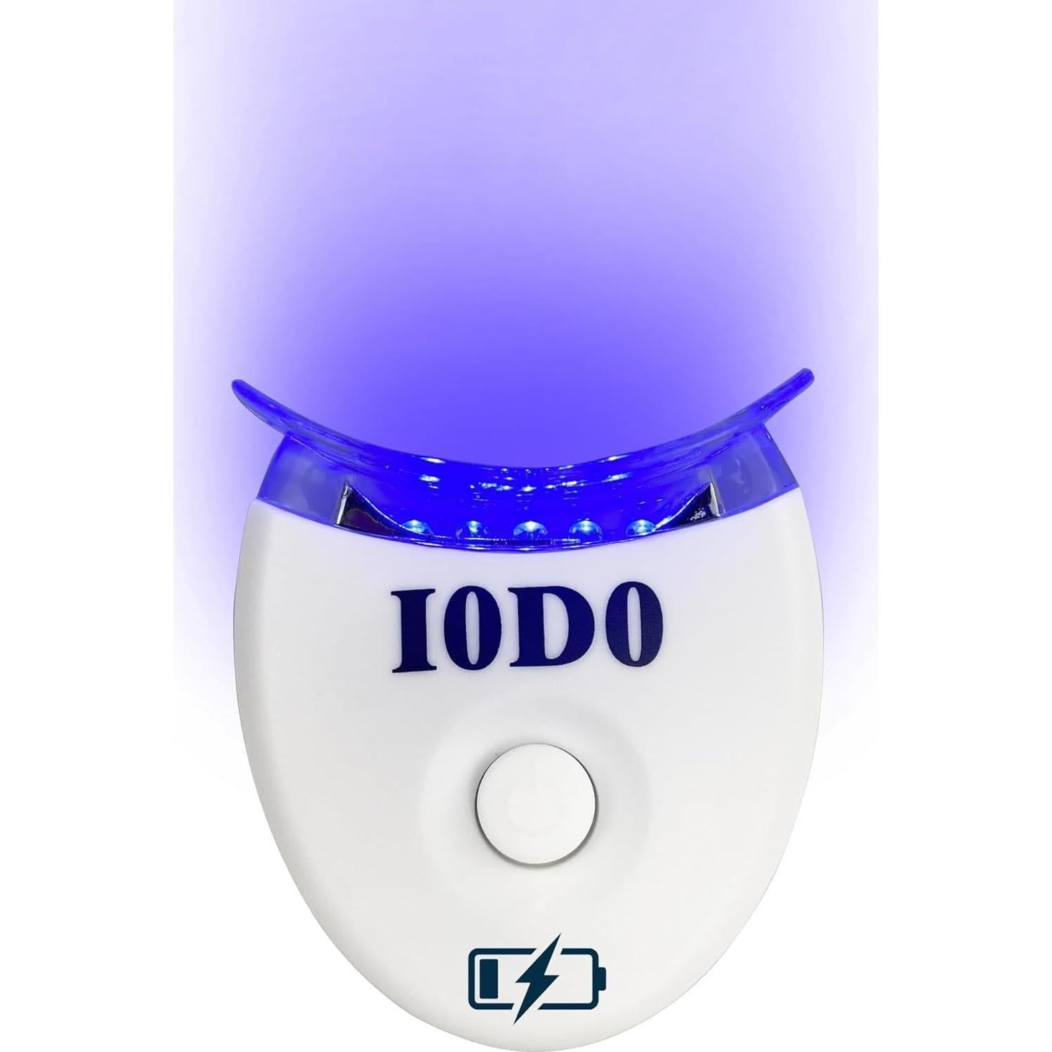 Rechargeable Teeth Whitening Light 5 LED Blue UV Teeth Whitening Lamp Professional LED Accelerator Lights Only(Gel Not Included)