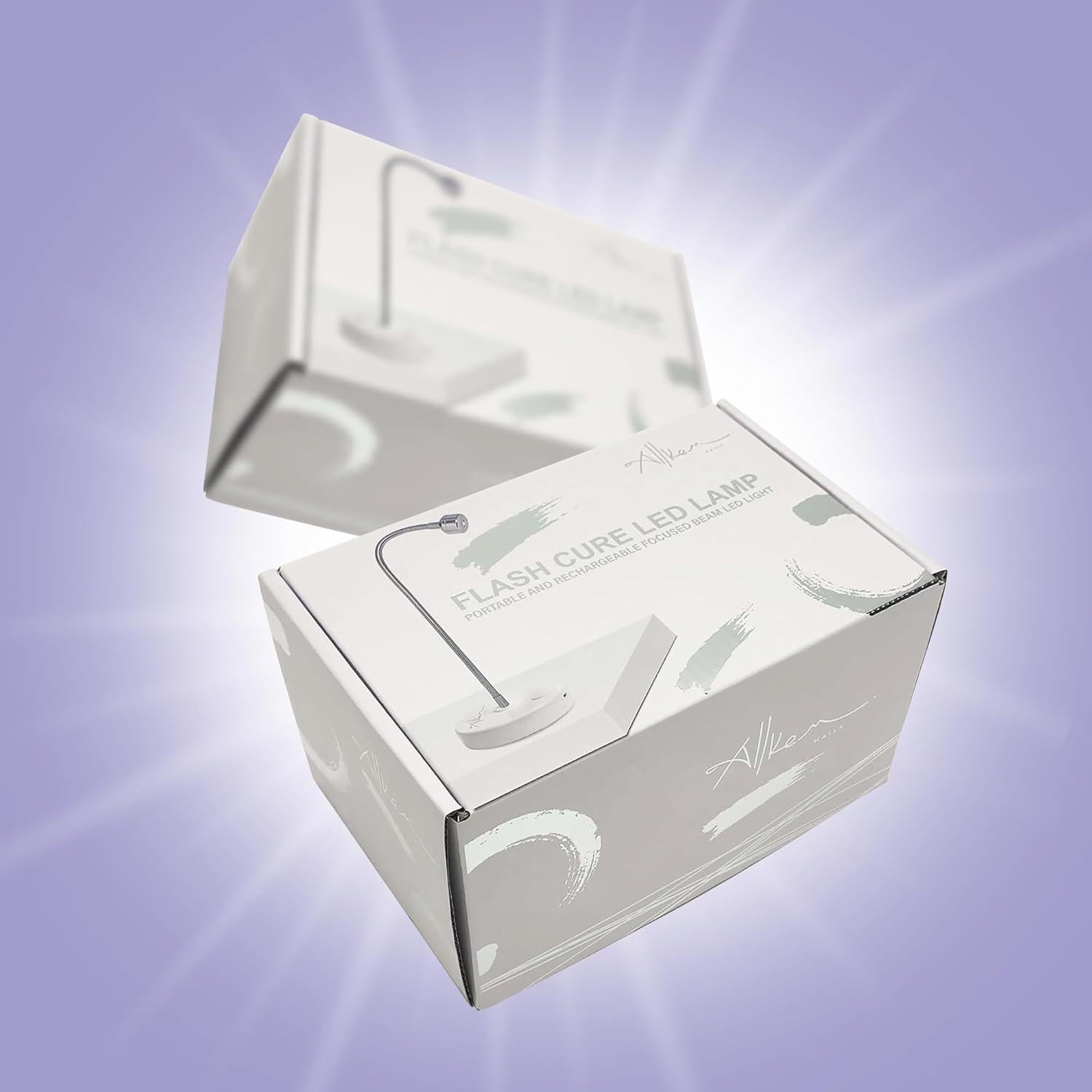 Lámpara UV LED Inalámbrica Allkem 3W Plata para Uñas de Gel