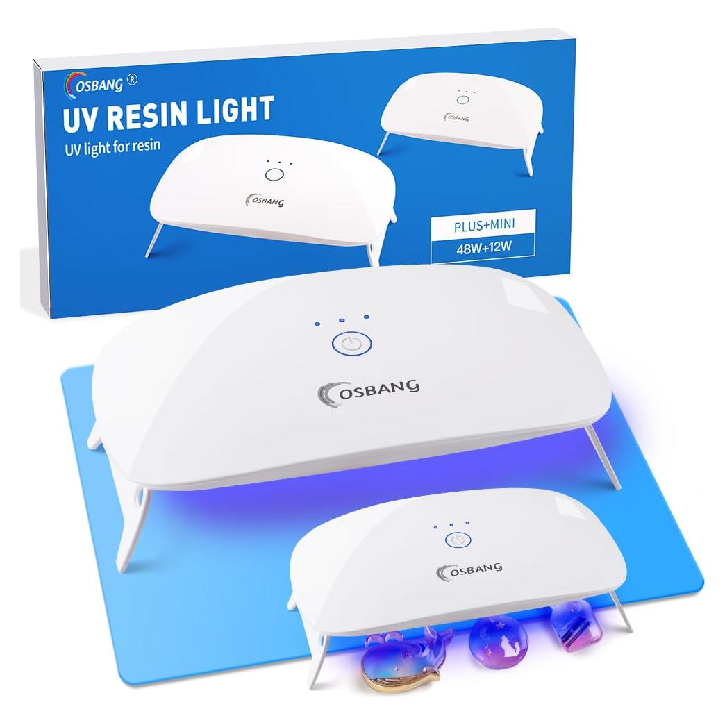 Kit de 2 Luces UV Plegables OSBANG para Resina 36W