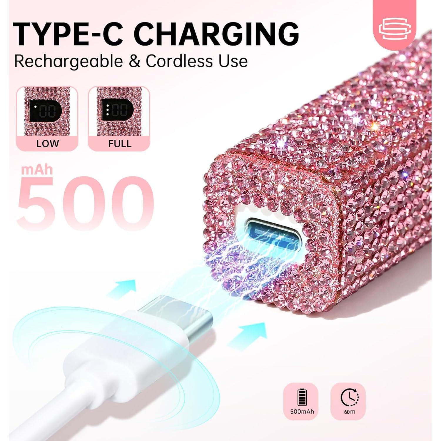 Lámpara LED UV portátil CHRISTINE SHELLY 5X rosa 90g