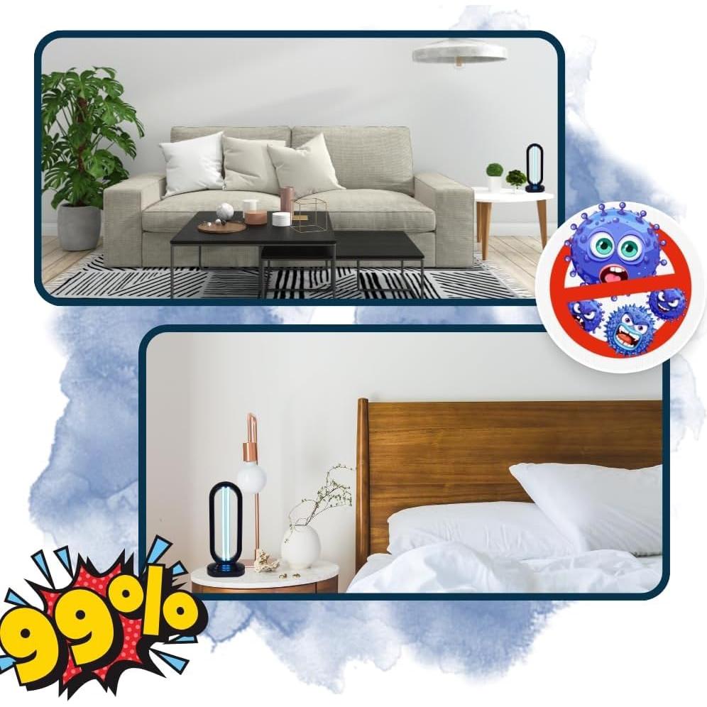 Desinfectante UV Torres UVLIZER - Lámpara LED UVC 22.86cm