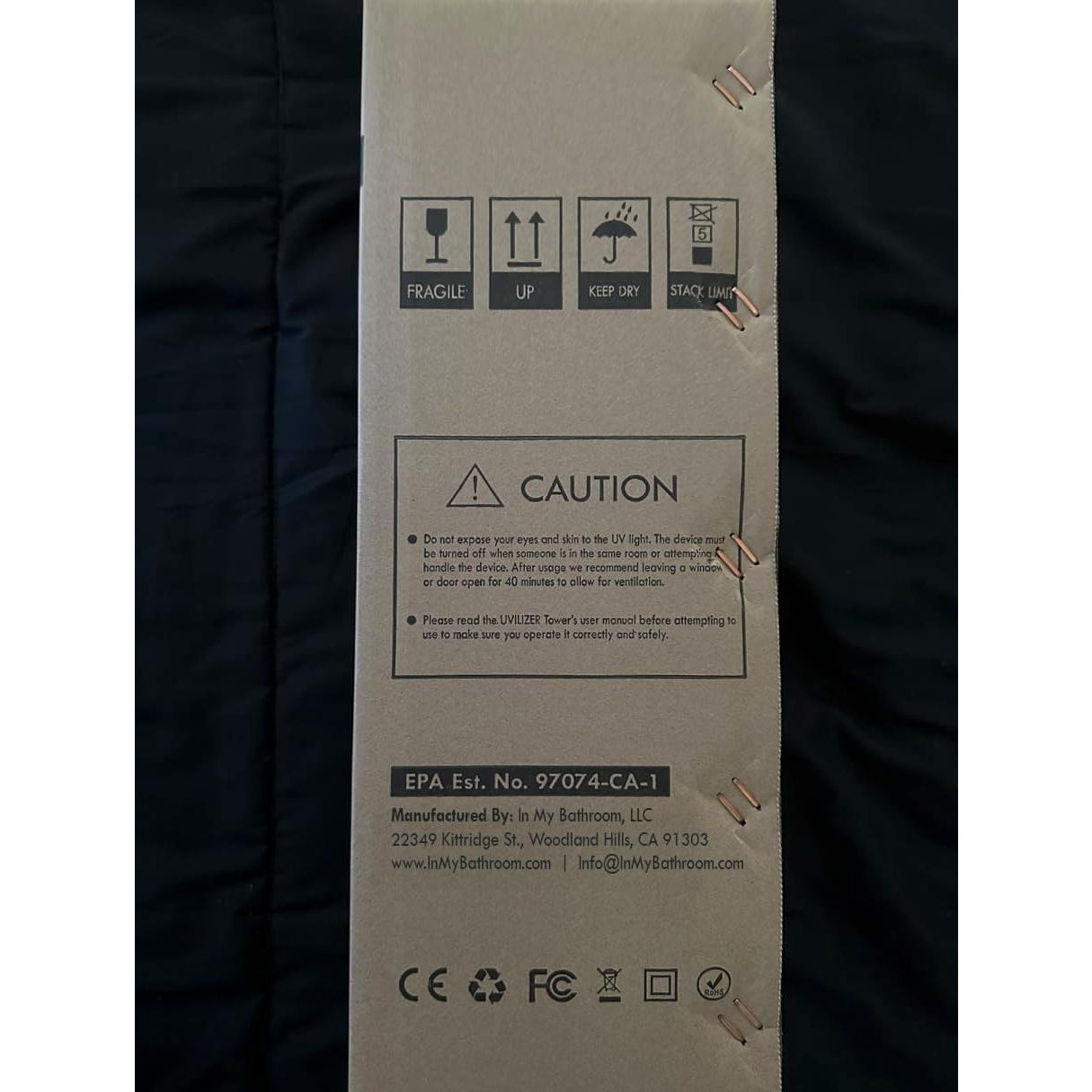 Desinfectante UV Torres UVLIZER - Lámpara LED UVC 22.86cm