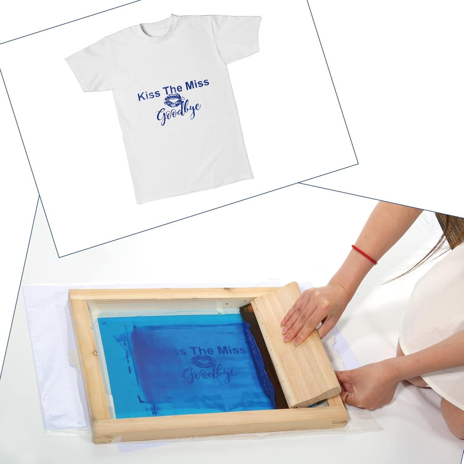 Caydo 2PCS 50W Luz UV para Serigrafía con Soportes y Bridas