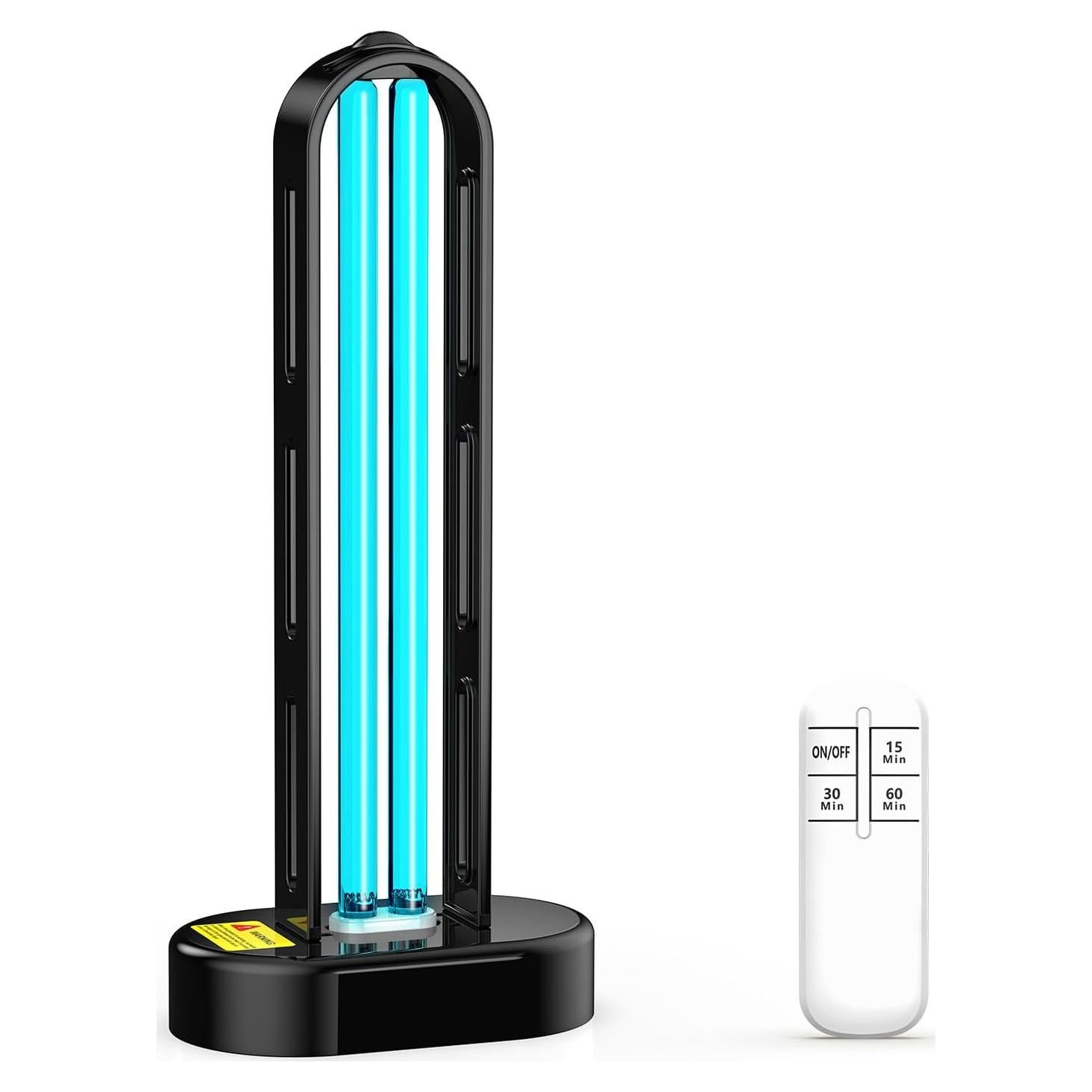 Lámpara UV Desinfectante ZETAWALE con Control Remoto 60 min