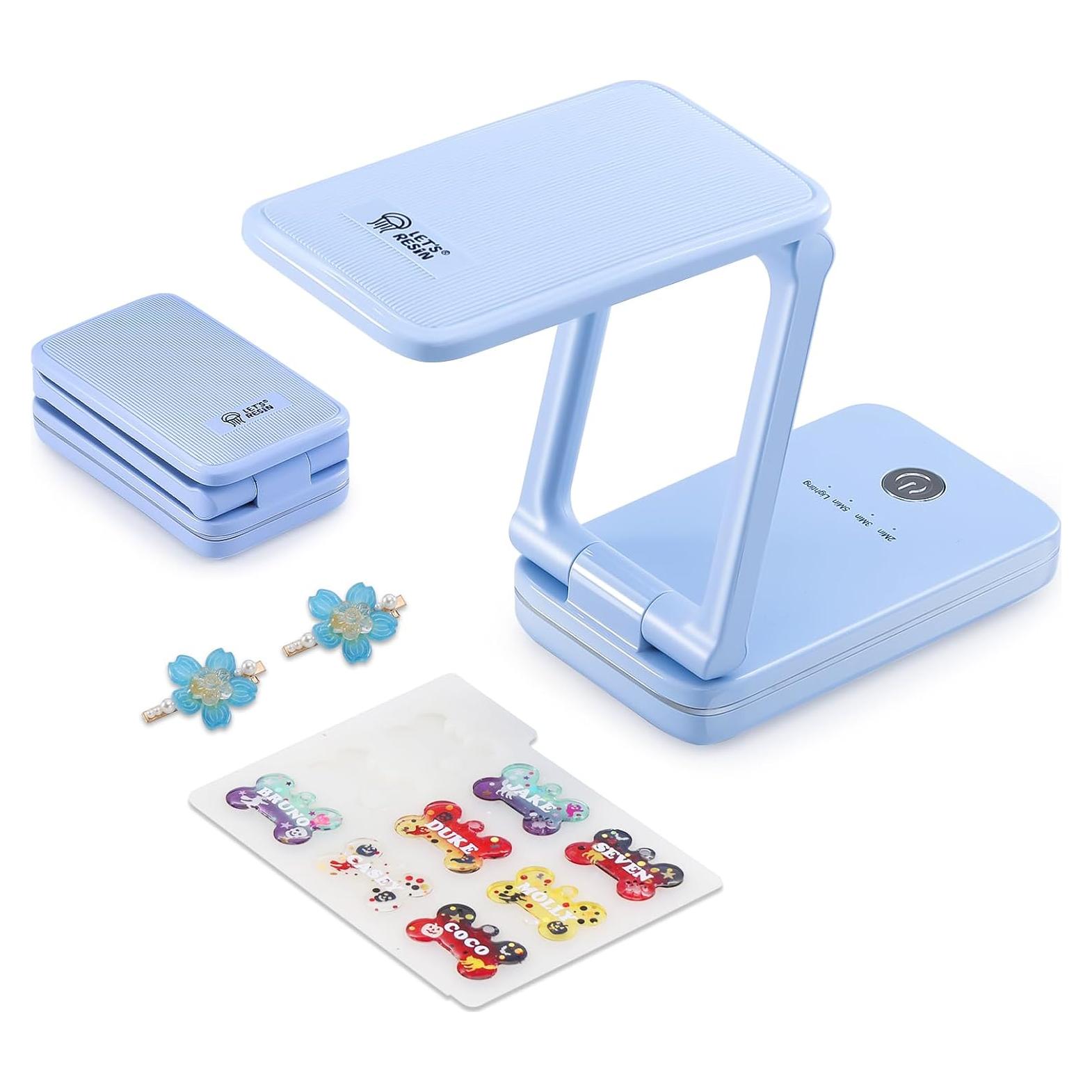 Luz UV Recargable LET'S RESIN 4400mAh Ajustable 20min