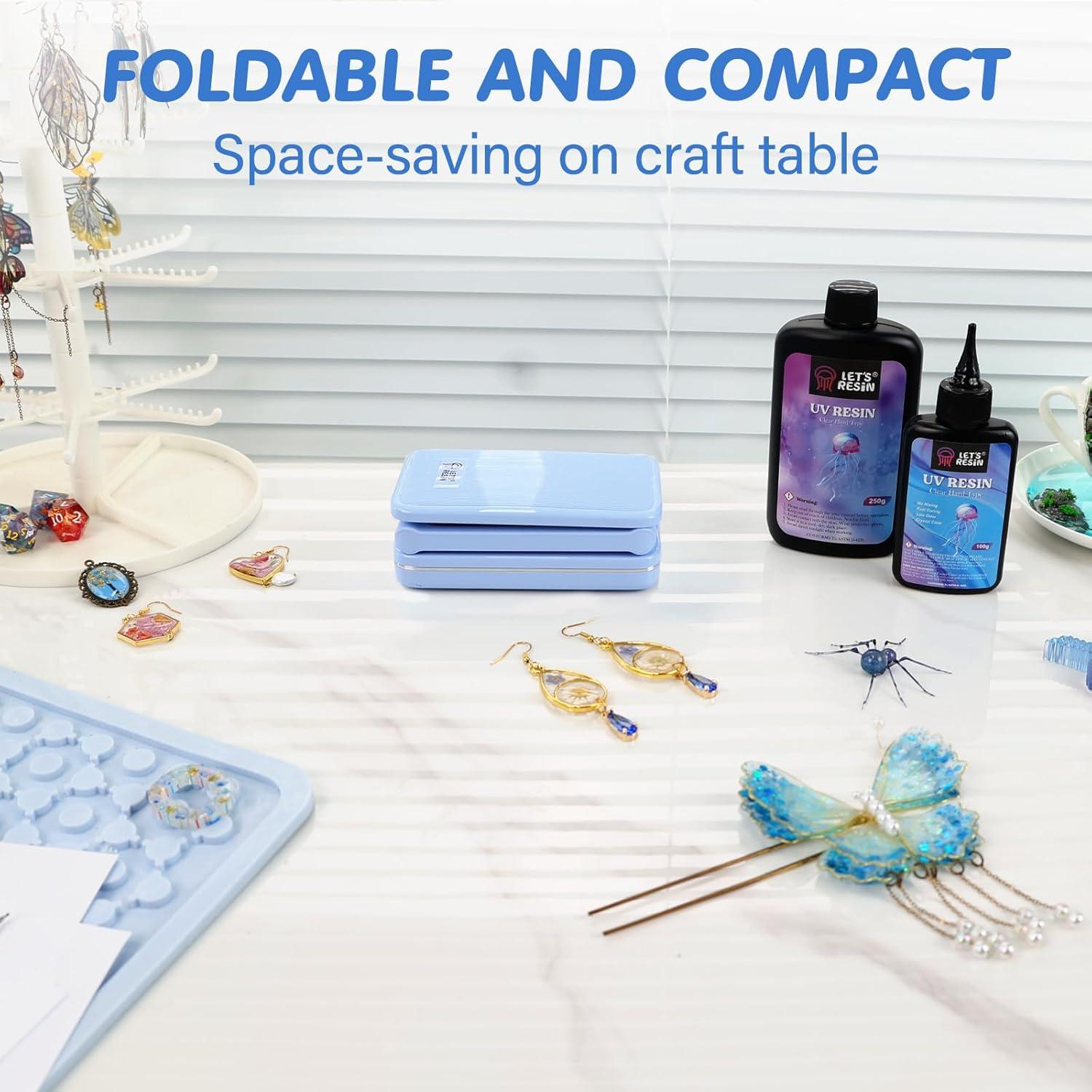 Luz UV Recargable LET'S RESIN 4400mAh Ajustable 20min