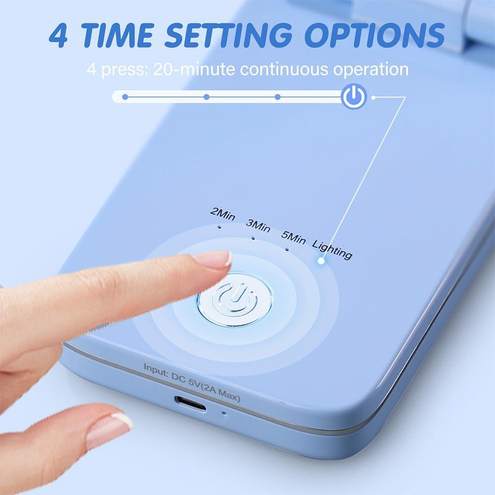 Luz UV Recargable LET'S RESIN 4400mAh Ajustable 20min