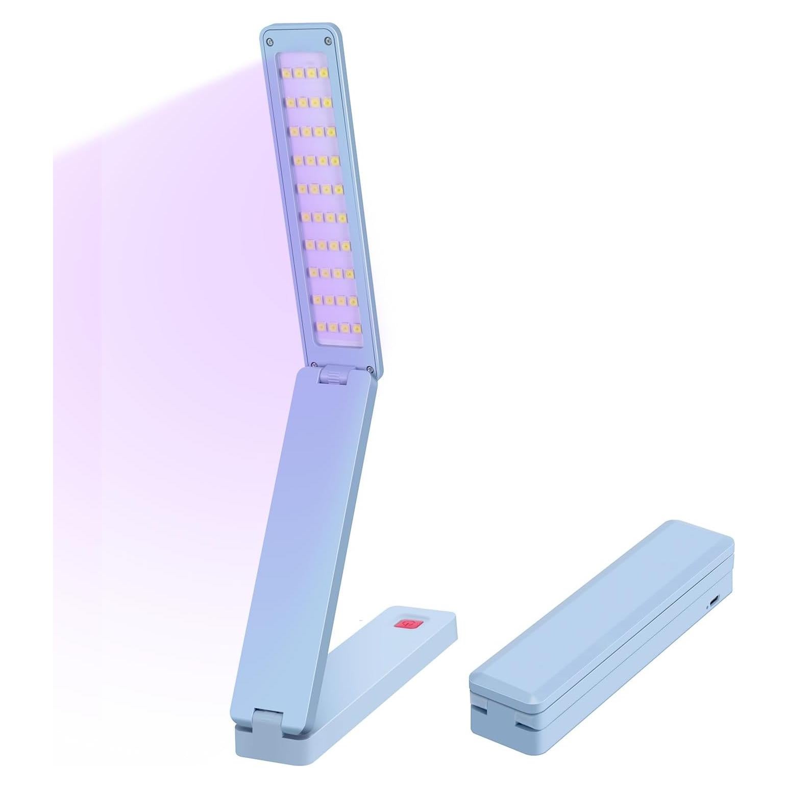 Luz UV Nuvioxt Recargable Plegable para Curado de Resina