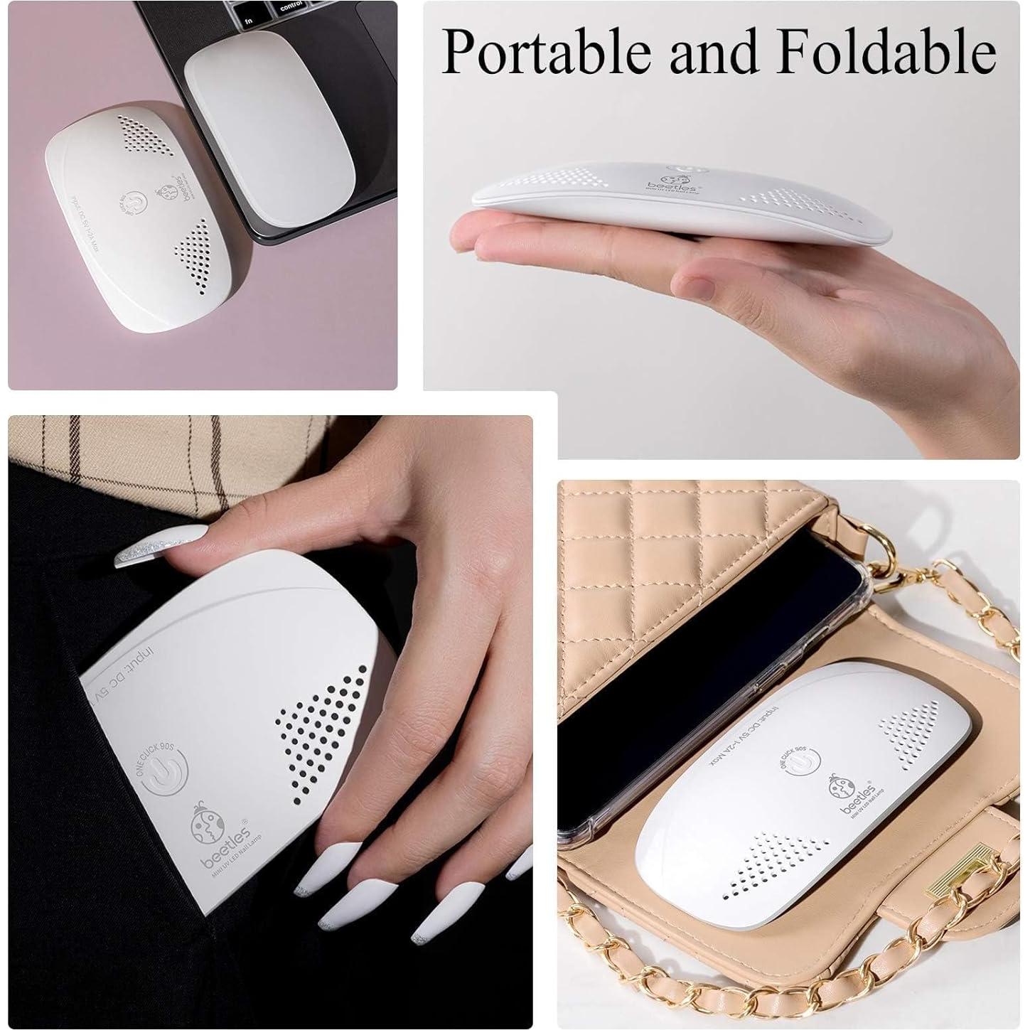 Lámpara UV Beetles para Uñas LED Portátil 17.19cm