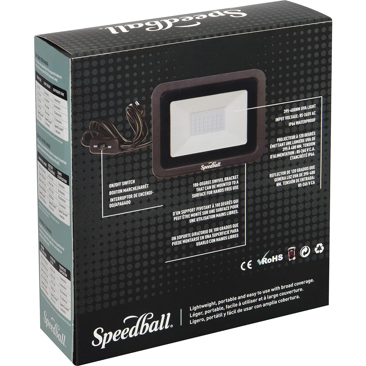 Lámpara de Exposición UV LED Speedball 30W para Serigrafía