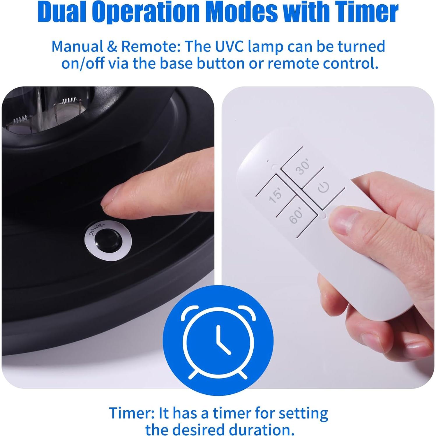 Lámpara UVC 38W Tesiplz - Refrescamiento de Aire y Superficie