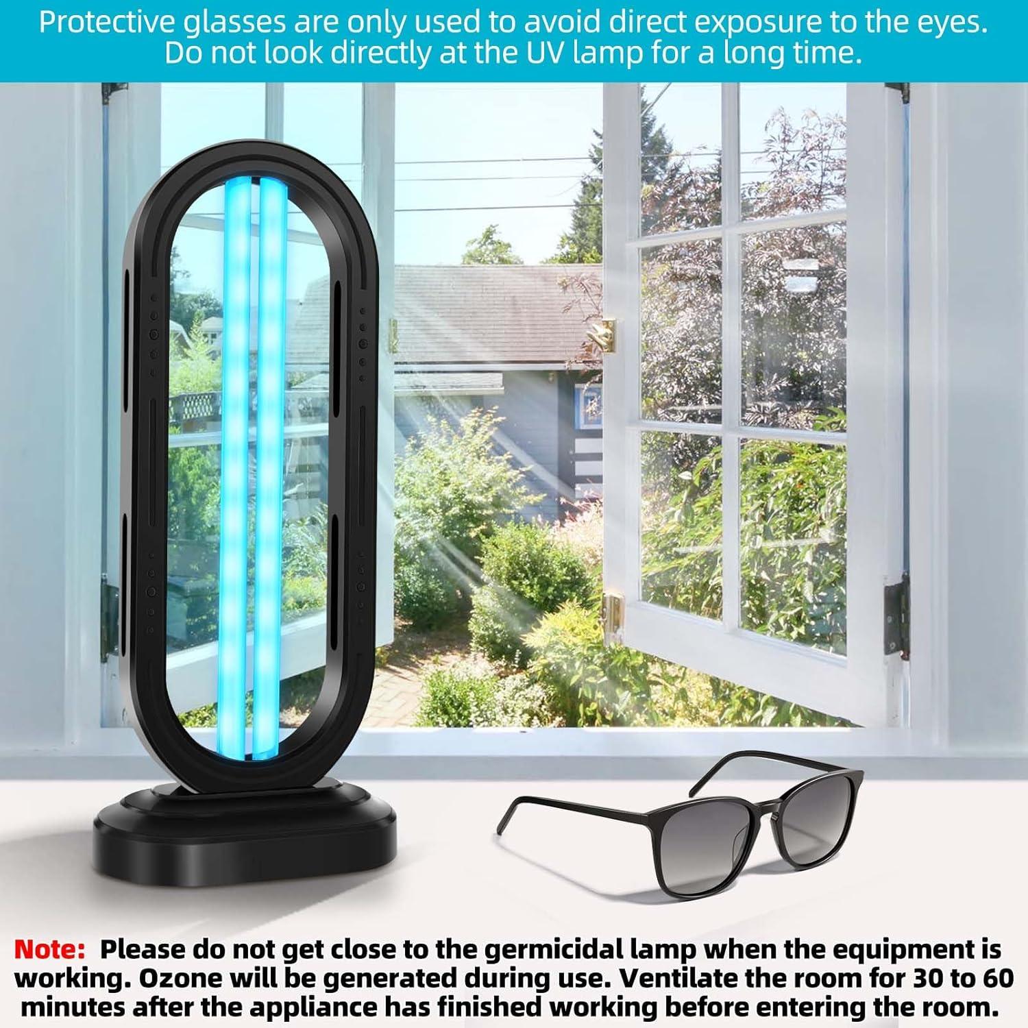 Desinfectante de Luz UV Feefir YG-02 con Control Remoto y Temporizador