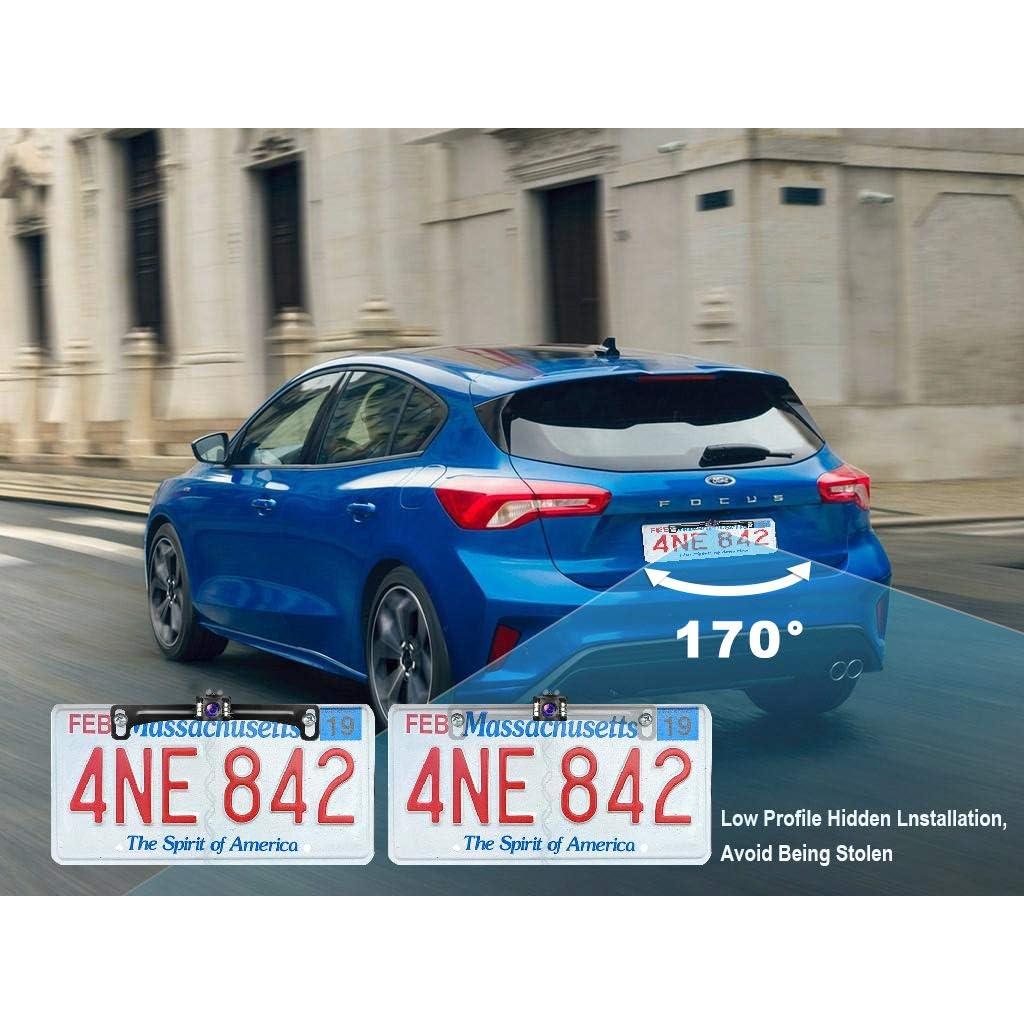 Cámara de Respaldo GLK HD con 6 LED y Visión Nocturna