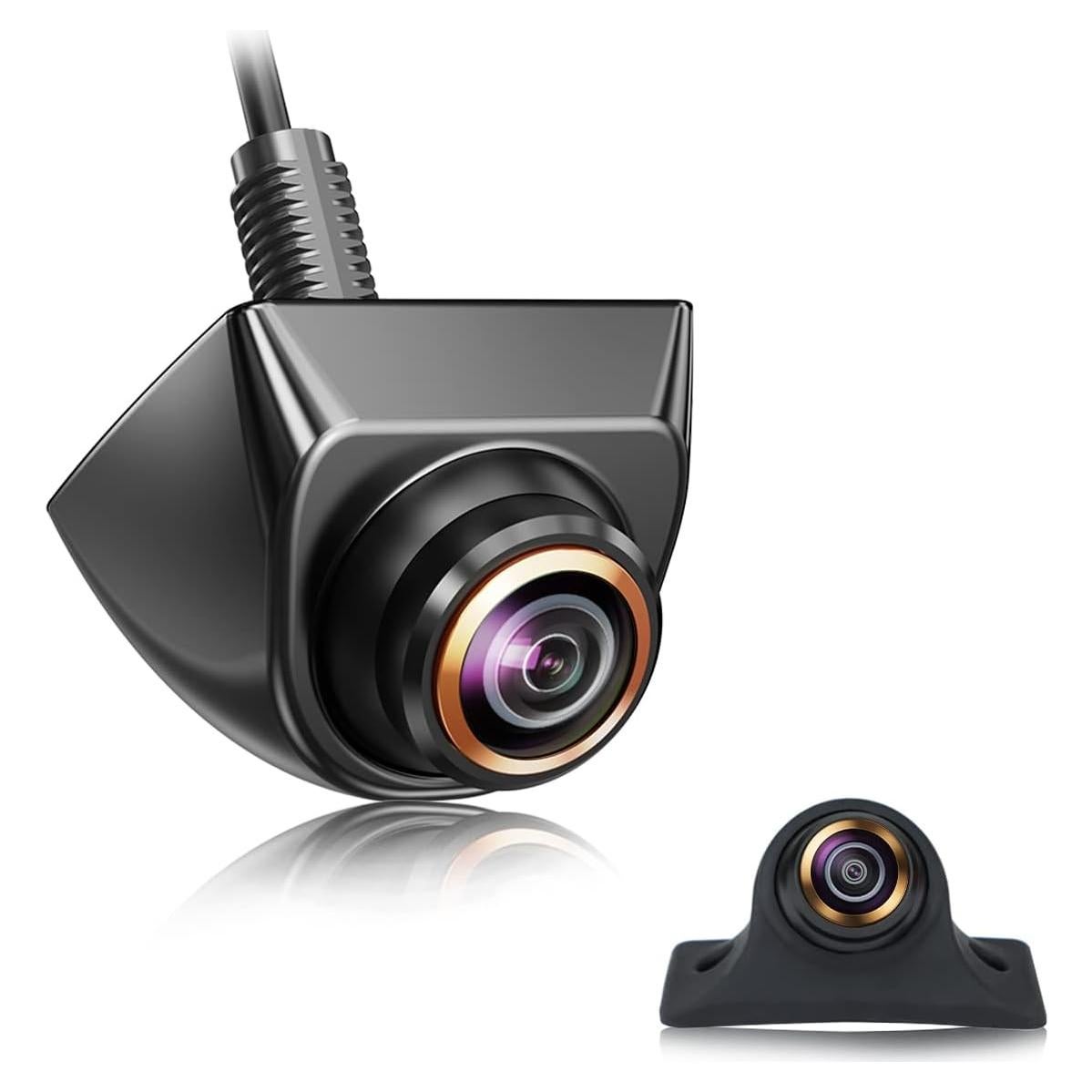 Cámara de Respaldo GreenYi AHD 720P con Bisel Dorado 170°