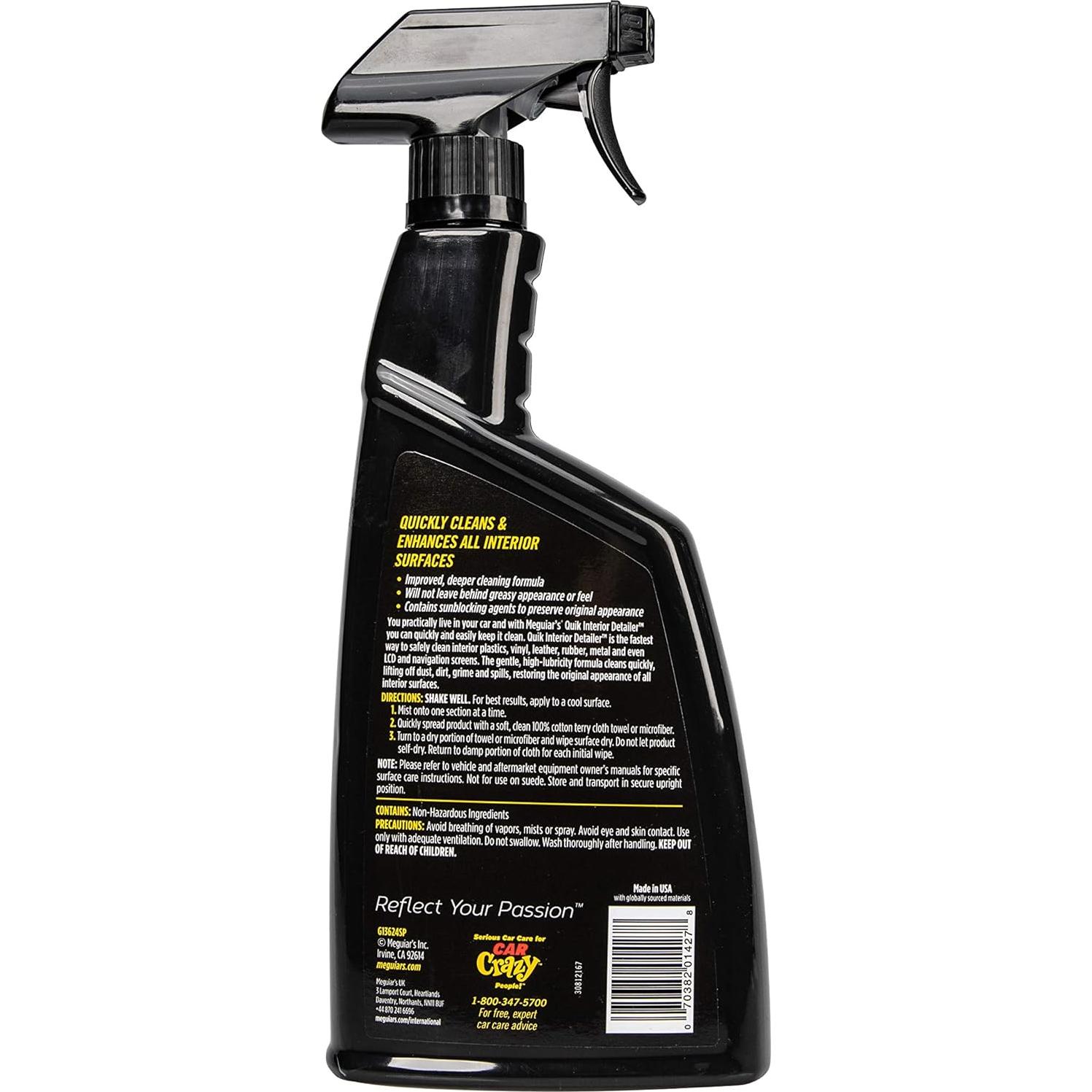 Limpiador de interiores Meguiar's Quik - Spray 710 ml